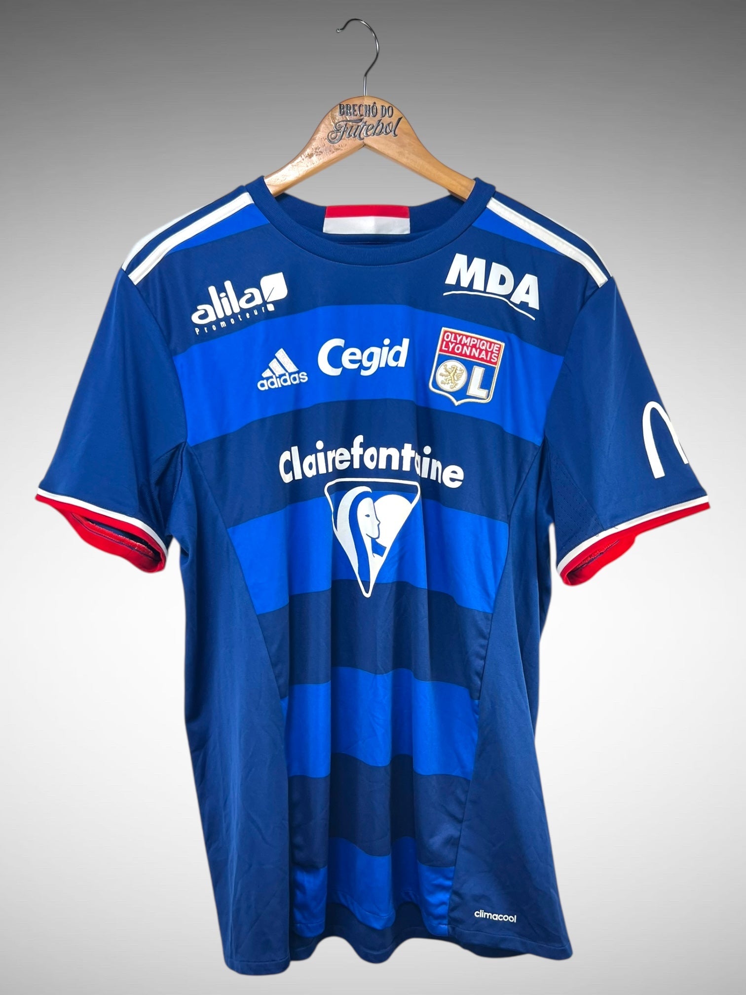 Lyon 2016 Segunda Camisa Tam G N 10.