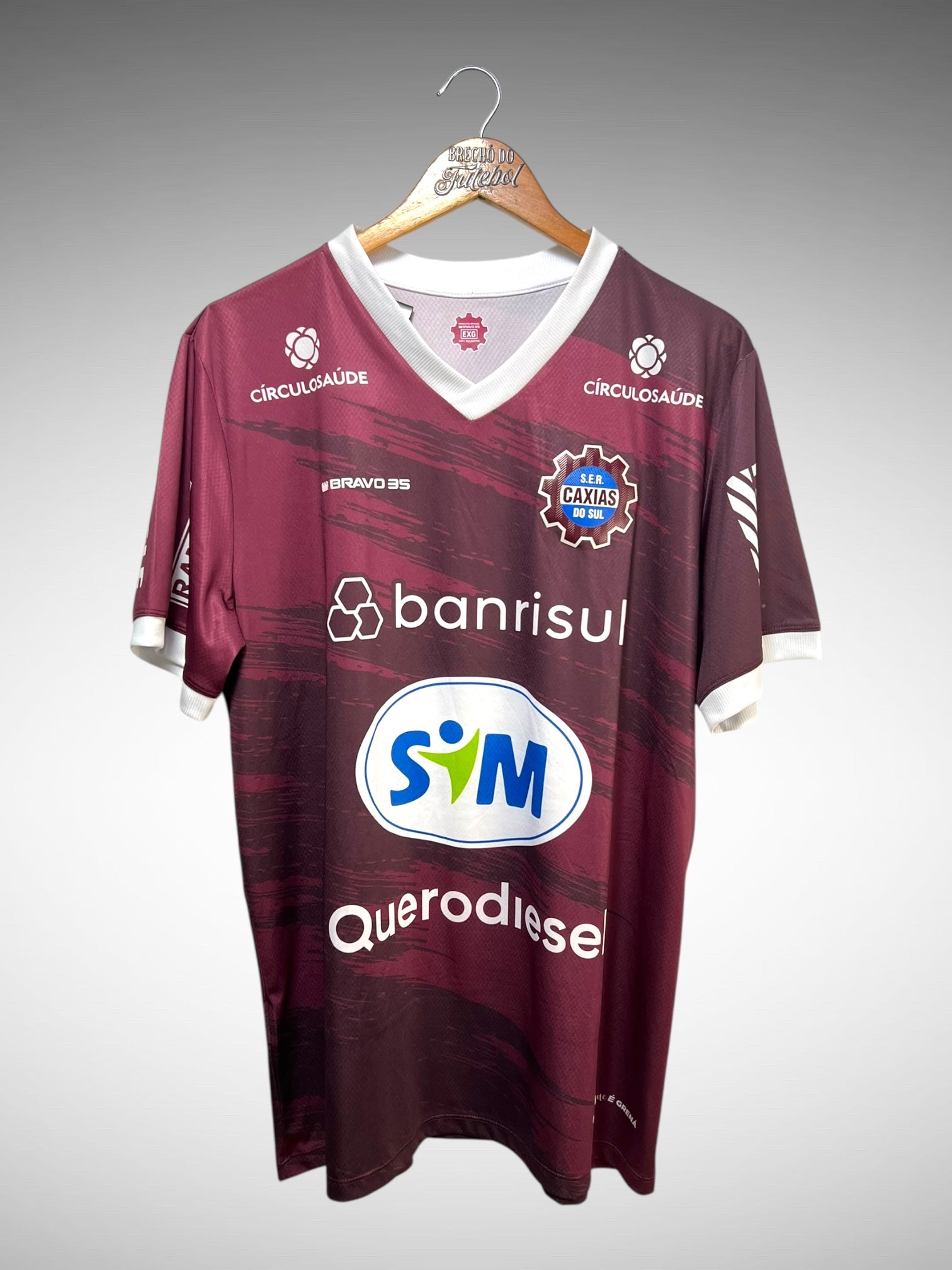 Caxias Do Sul 2023 Primeira Camisa Tam 3G N 9.