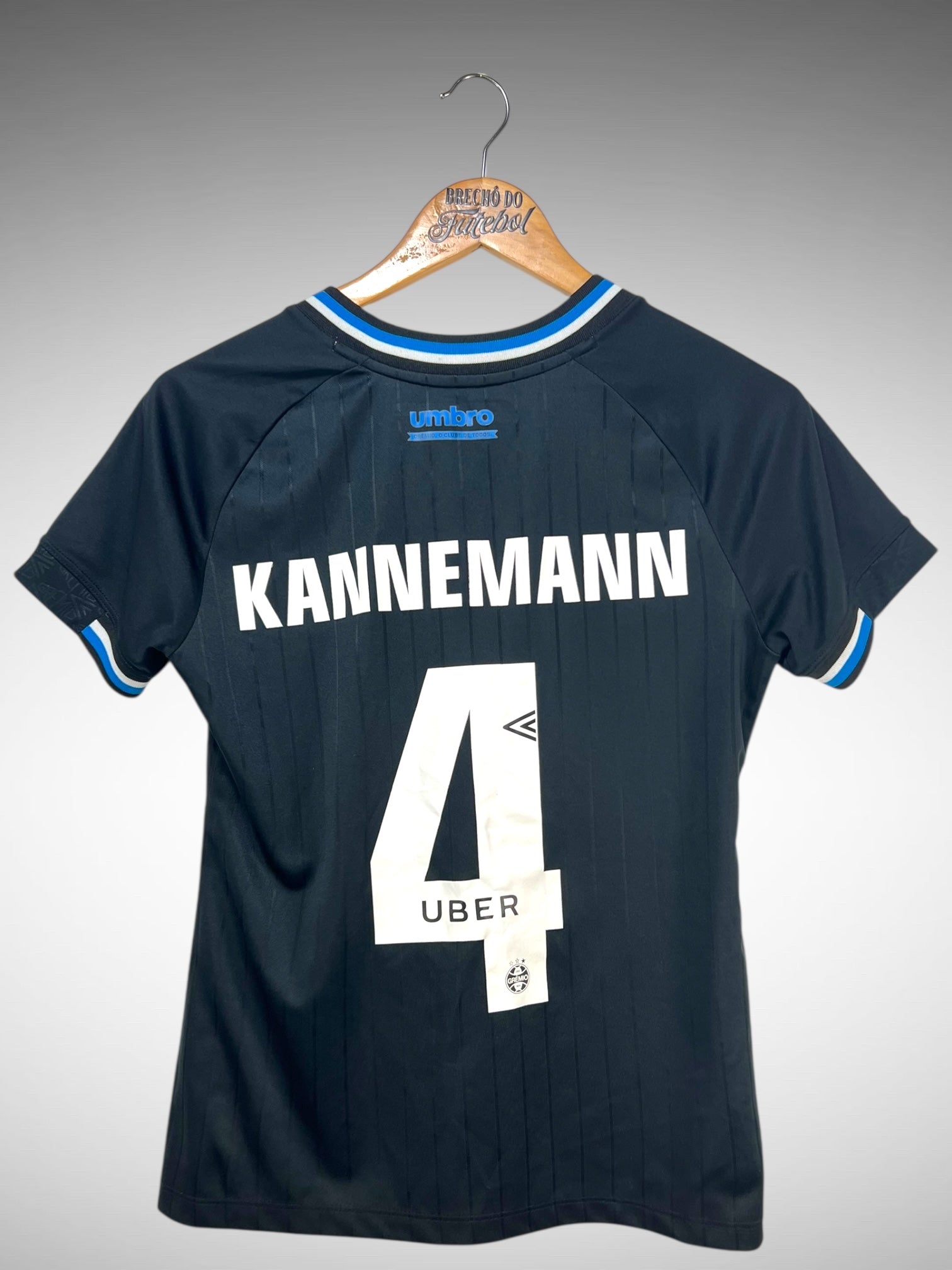 Grêmio 2018 Terceira Camisa Tam M Feminino N 4 Kannemann.