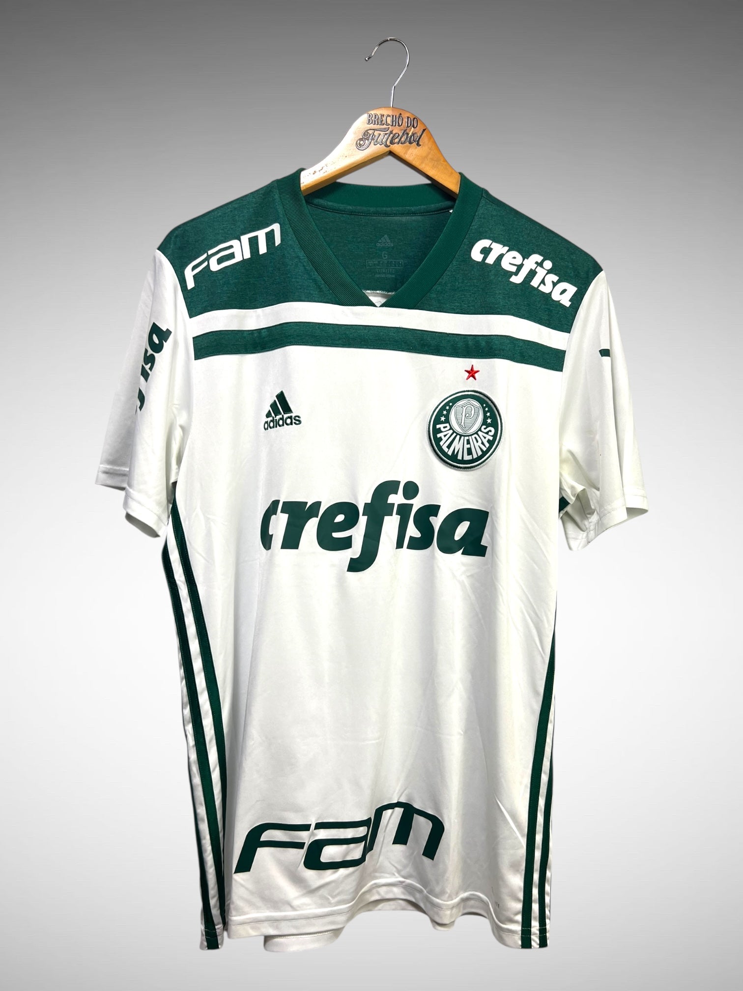 Palmeiras 2018 Segunda Camisa Tam G Nº 18.