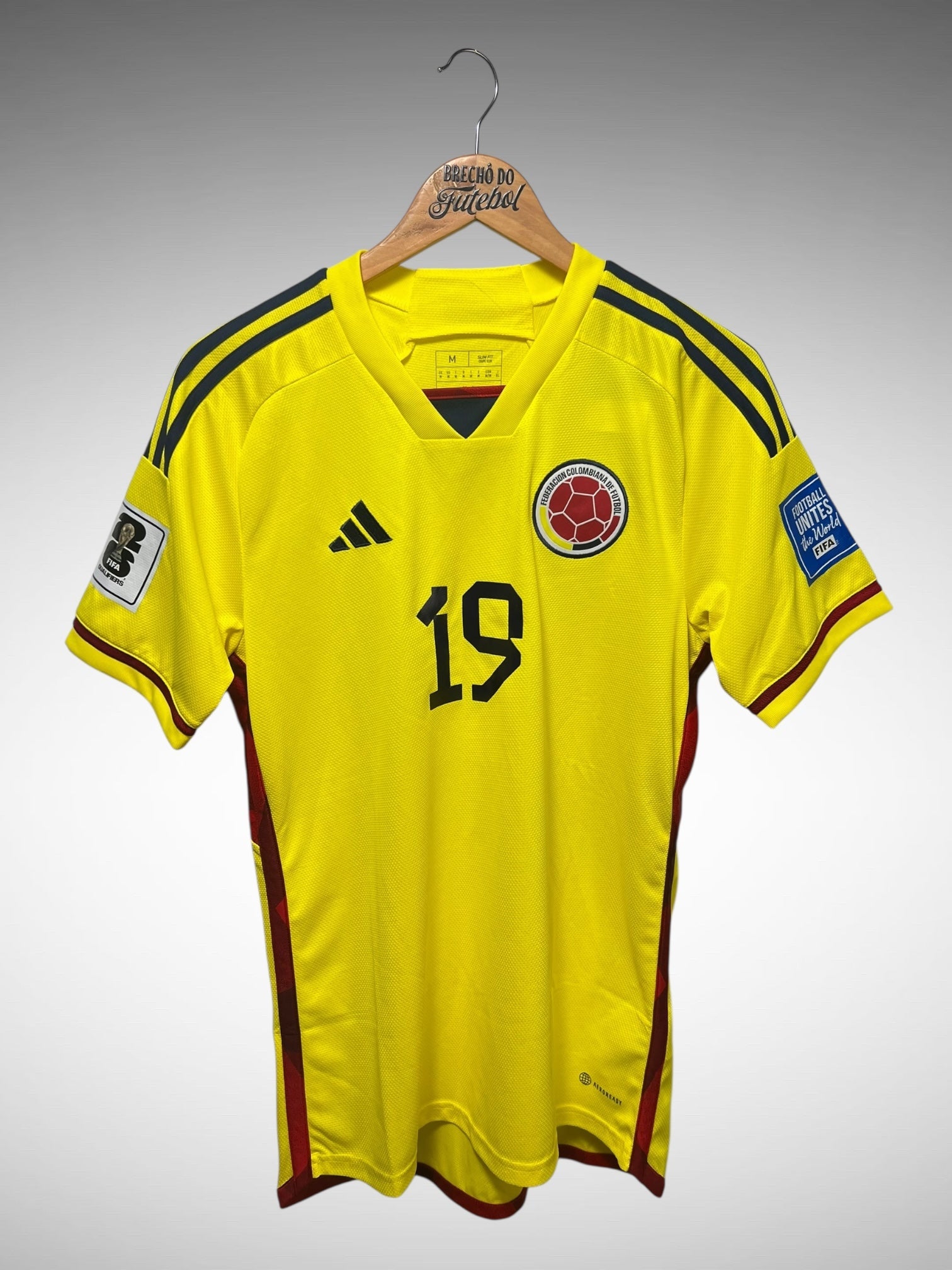 Colômbia 2022 Primeira Camisa Tam M N 19 Borré