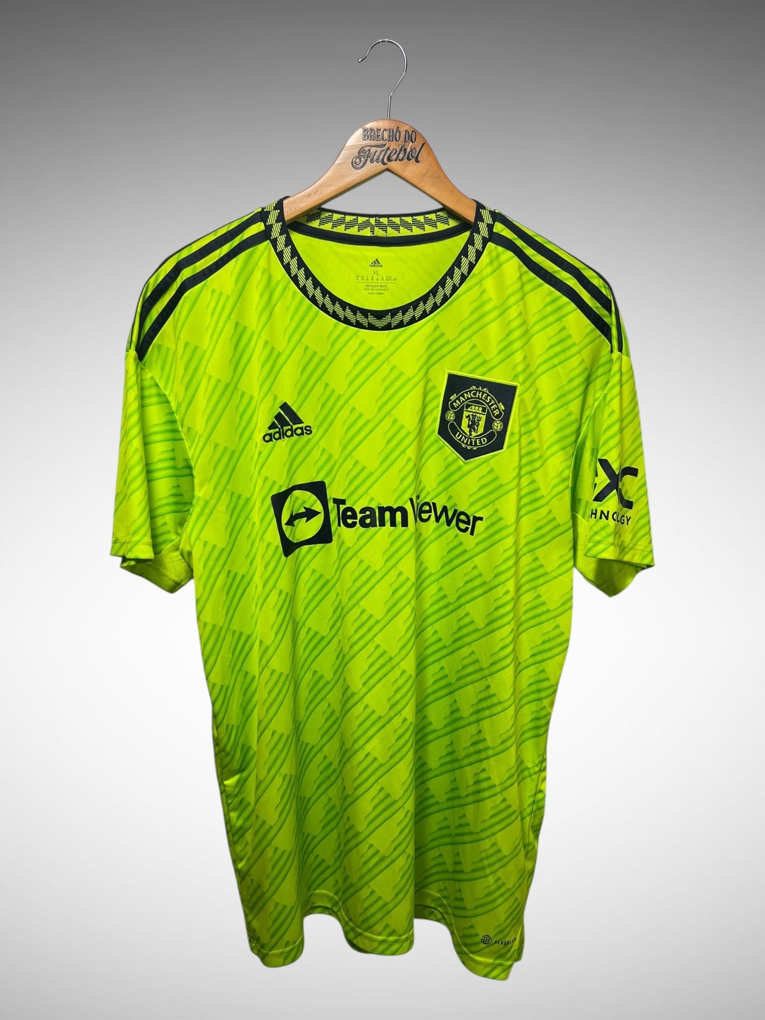 Manchester United 2022 Terceira Camisa Tam GG.