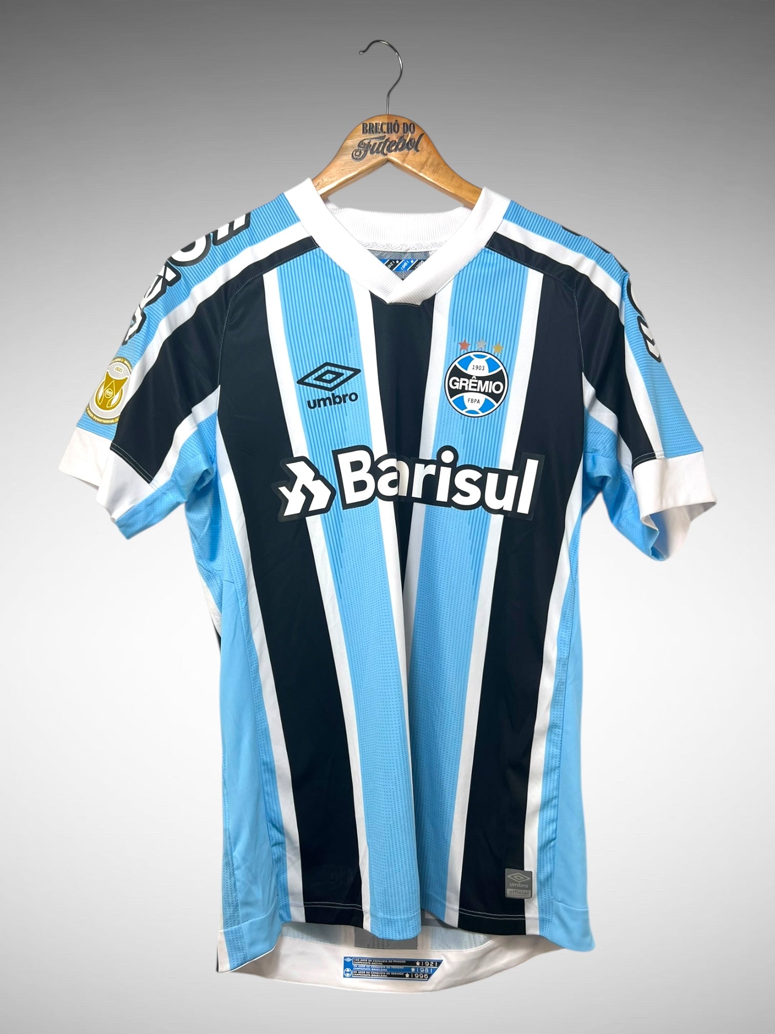 Grêmio 2021 Primeira Camisa Tam M N 88 Jean Pyerre.