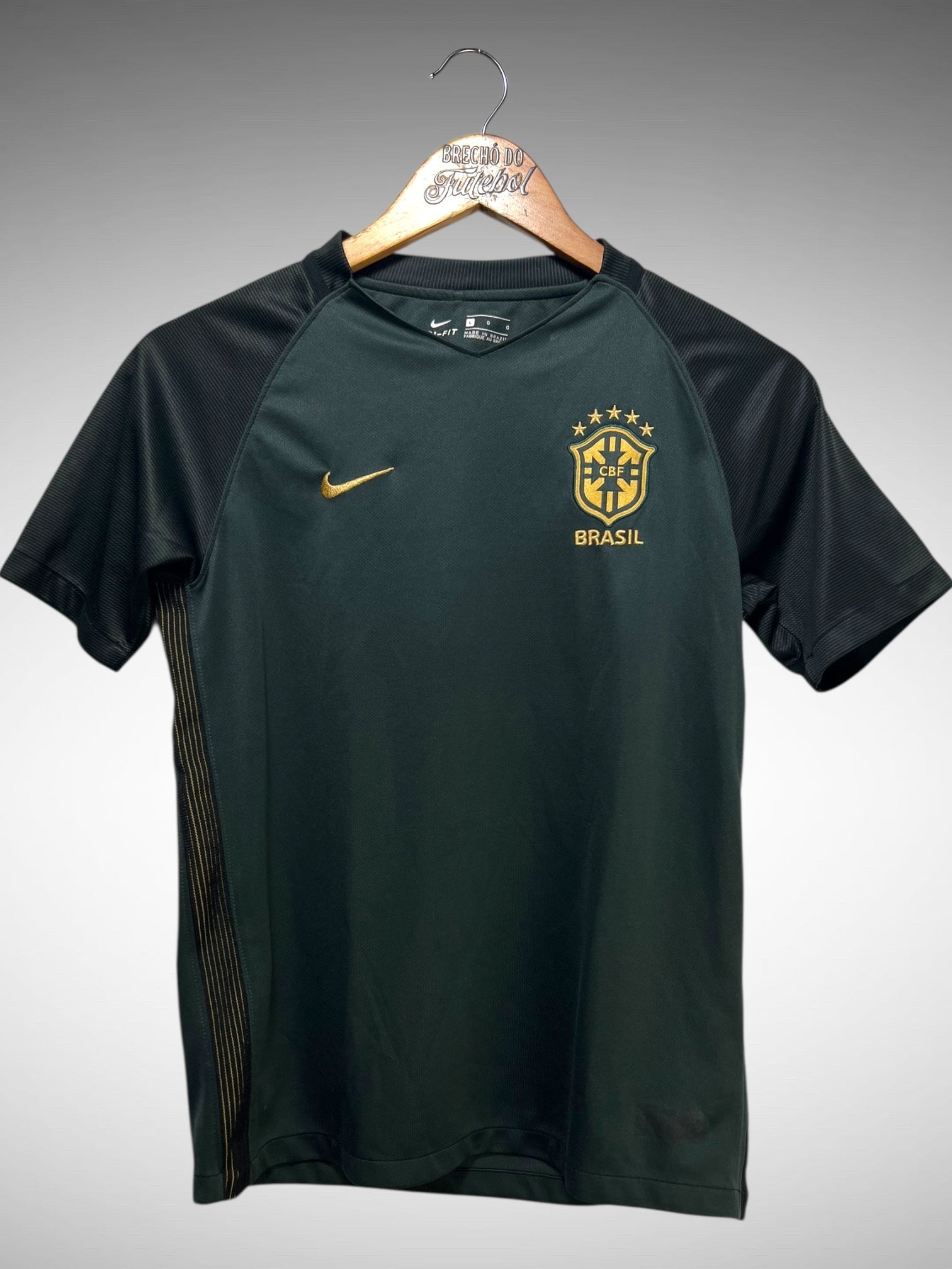 Brasil 2017 Terceira Camisa Tam G Feminino.