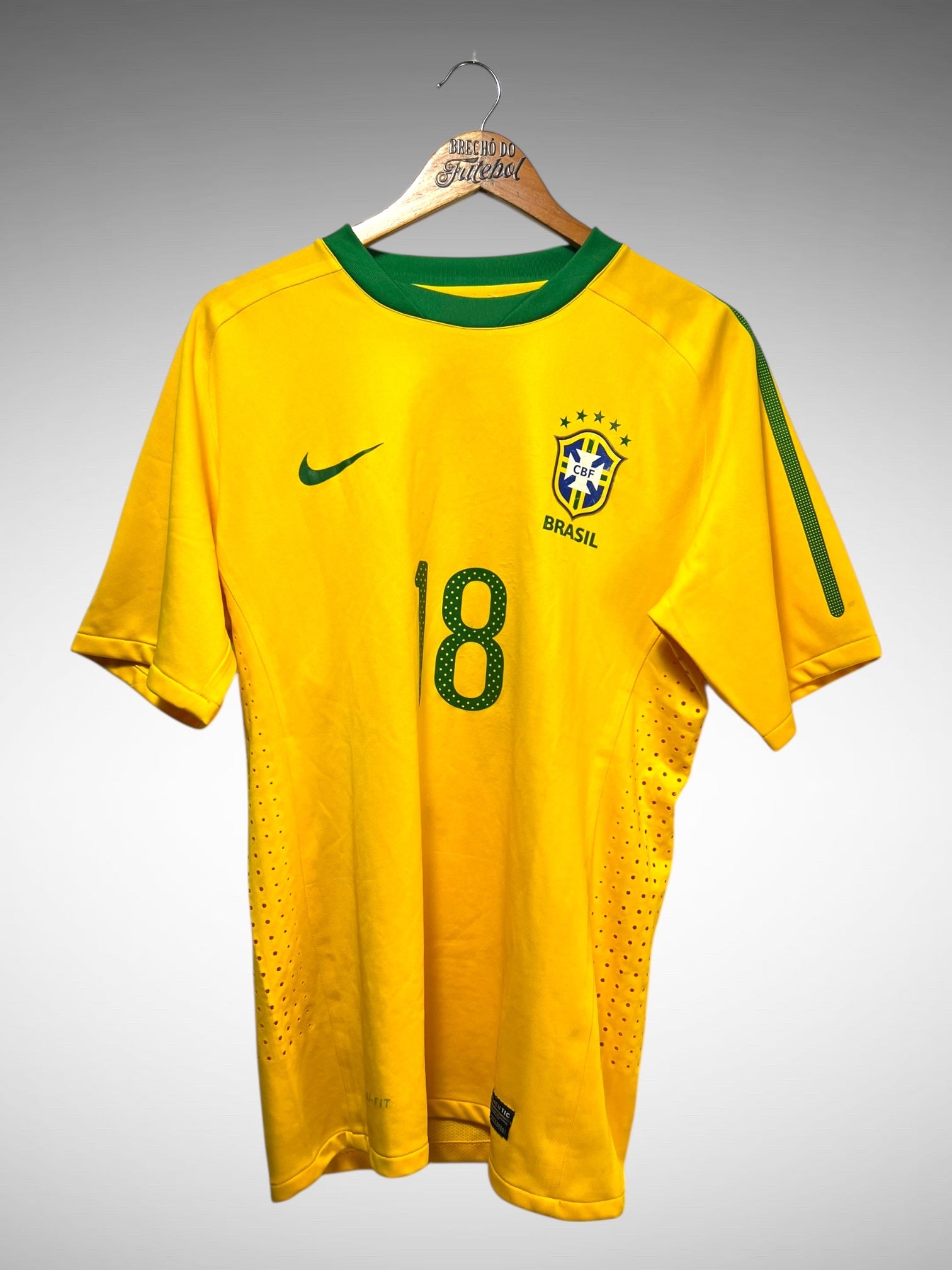 Brasil 2010 Primeira Camisa Tam G N 18.
