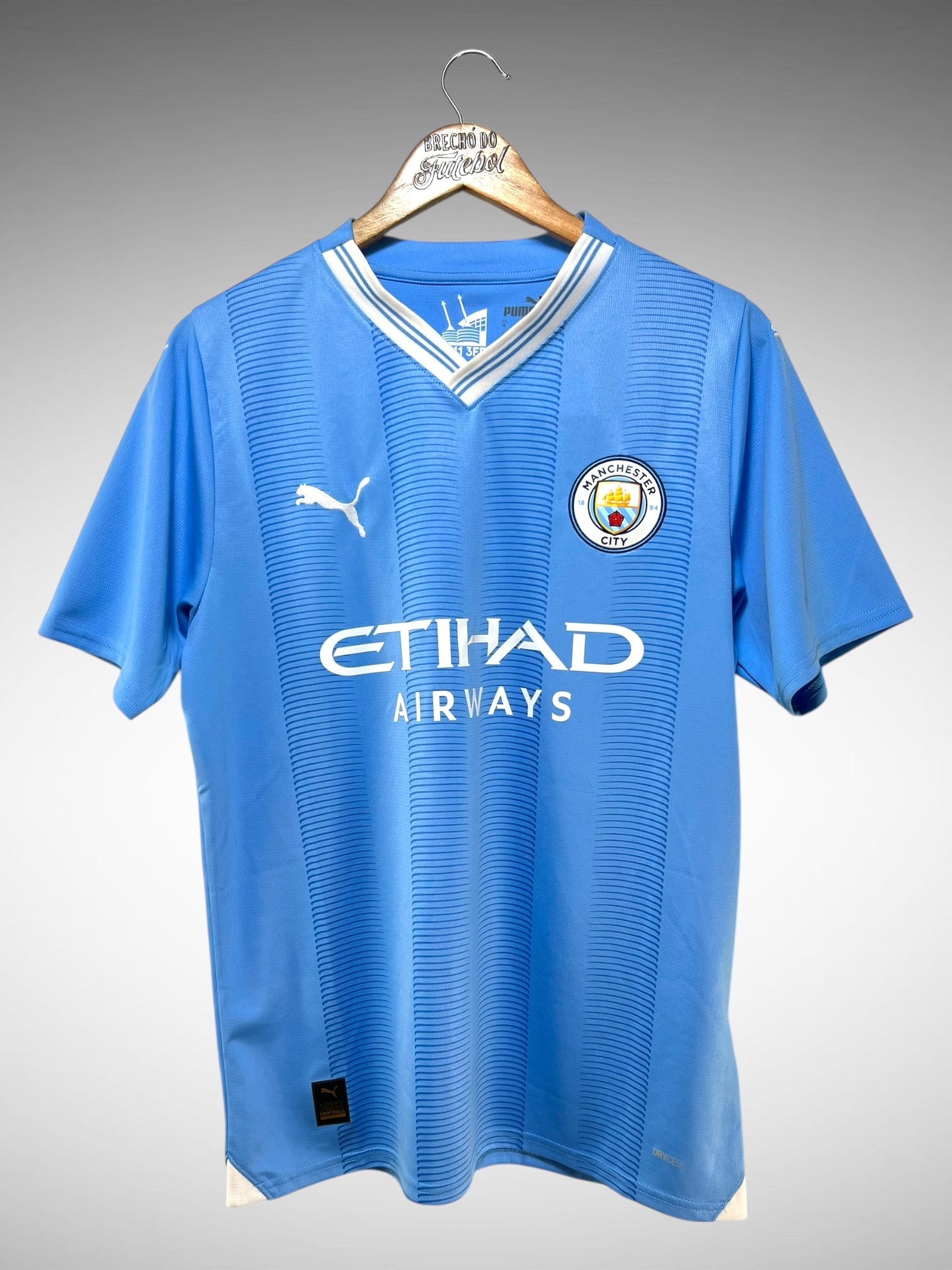 Manchester City 2023 Primeira Camisa Tam M.