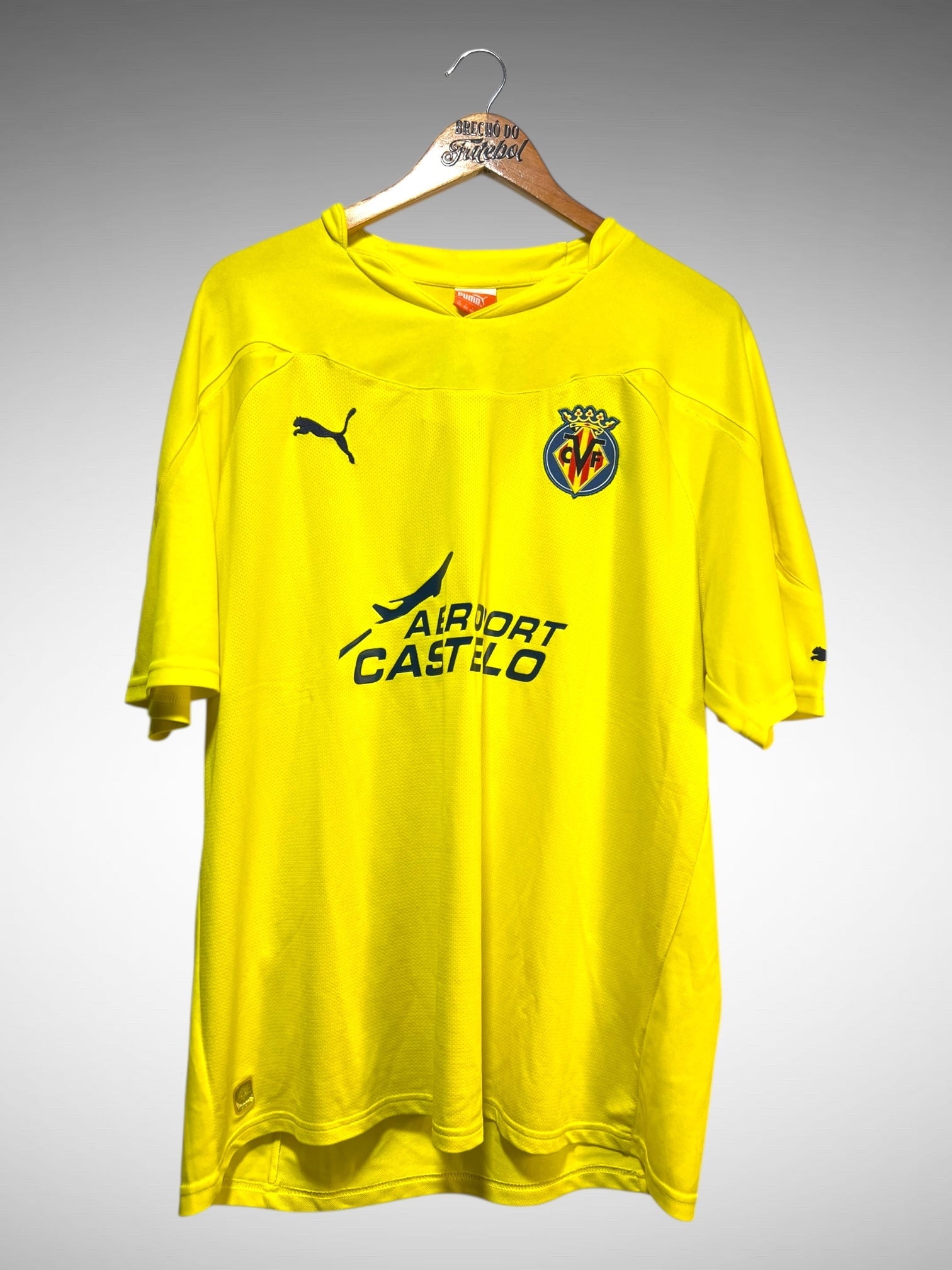 Villarreal 2010 Primeira Camisa Tam 3G N 7 Nilmar.