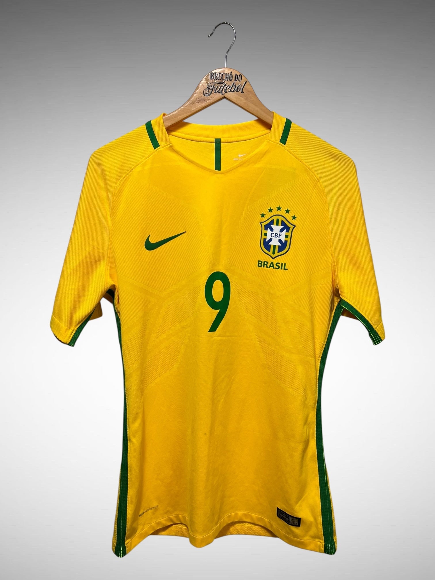 Brasil 2016 Primeira Camisa Tam G N 9 Peglow