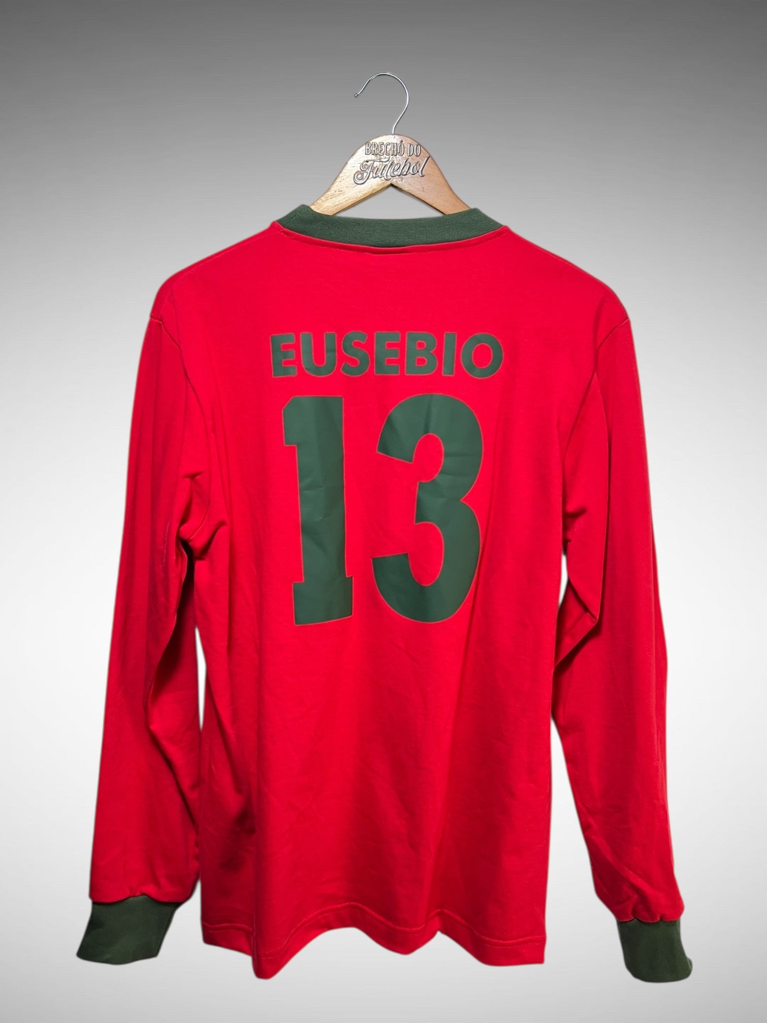 Portugal 60s Retrô Primeira Camisa Tam G N 13 Eusebio.