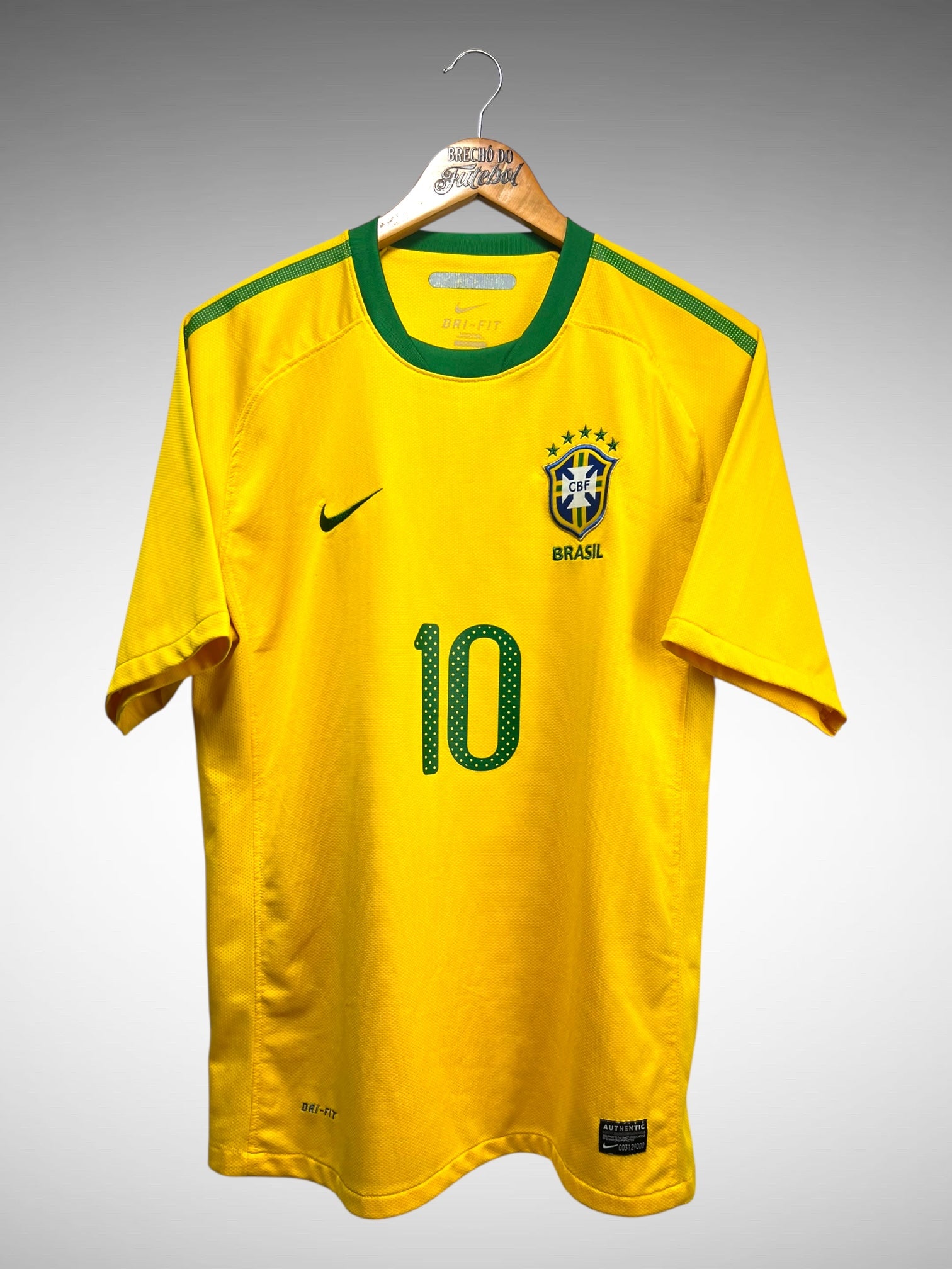 Brasil 2010 Primeira Camisa Tam G Nº 10.