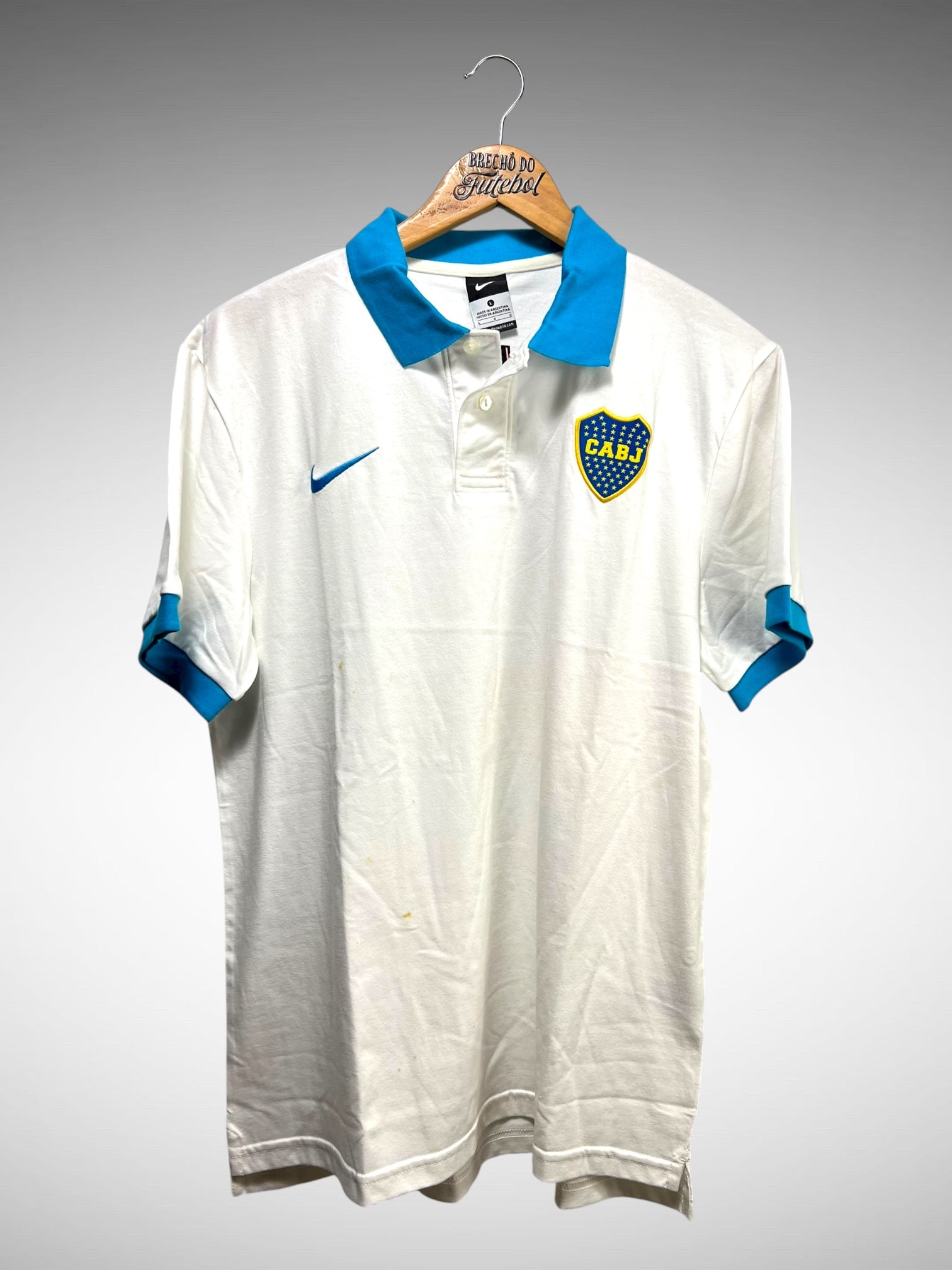 Boca Juniors Camisa de Viagem Tam G.