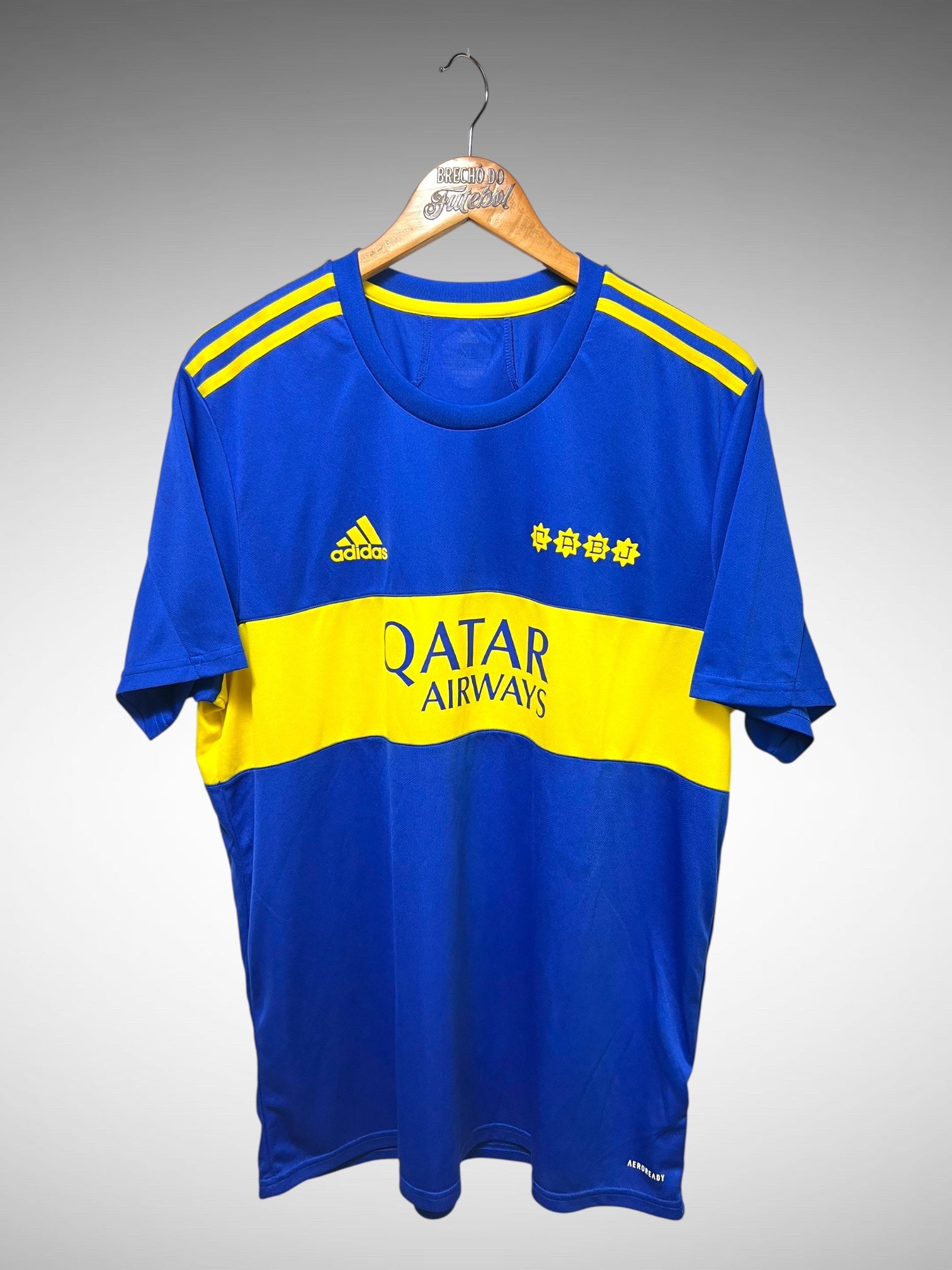 Boca Juniors 2021 Primeira Camisa Tam GG.