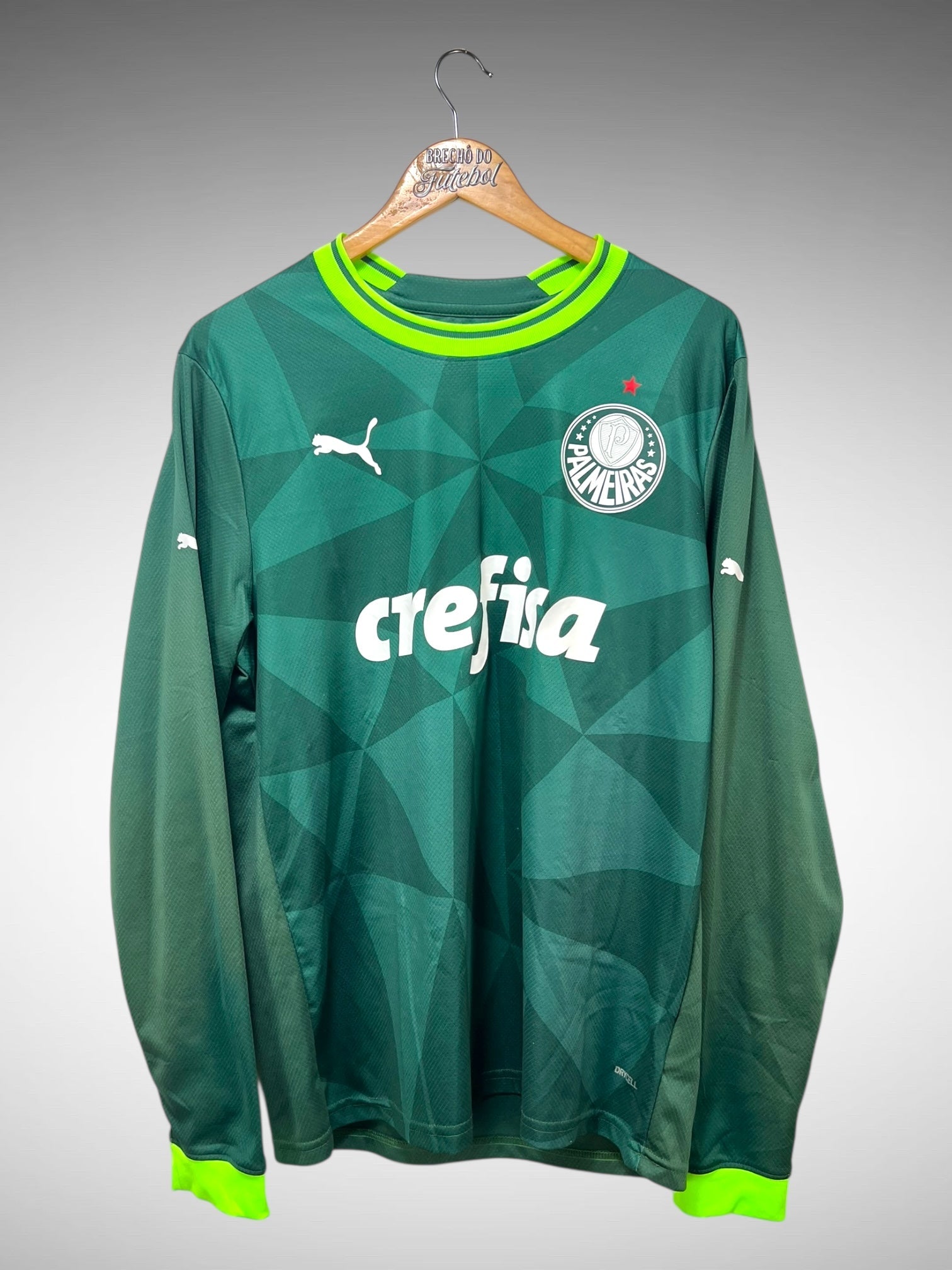 Palmeiras 2023 Primeira Camisa Tam G Mangas Longas.