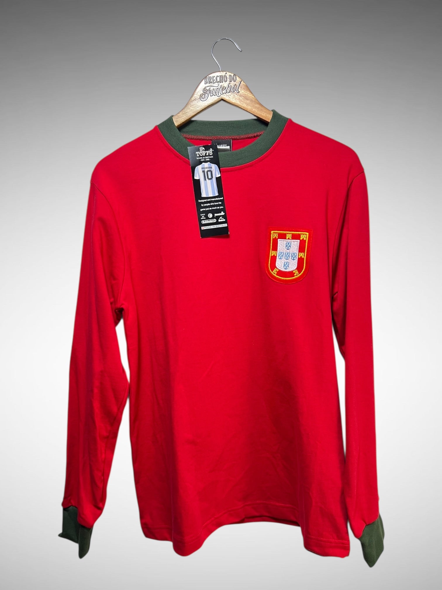 Portugal 60s Retrô Primeira Camisa Tam G N 13 Eusebio.