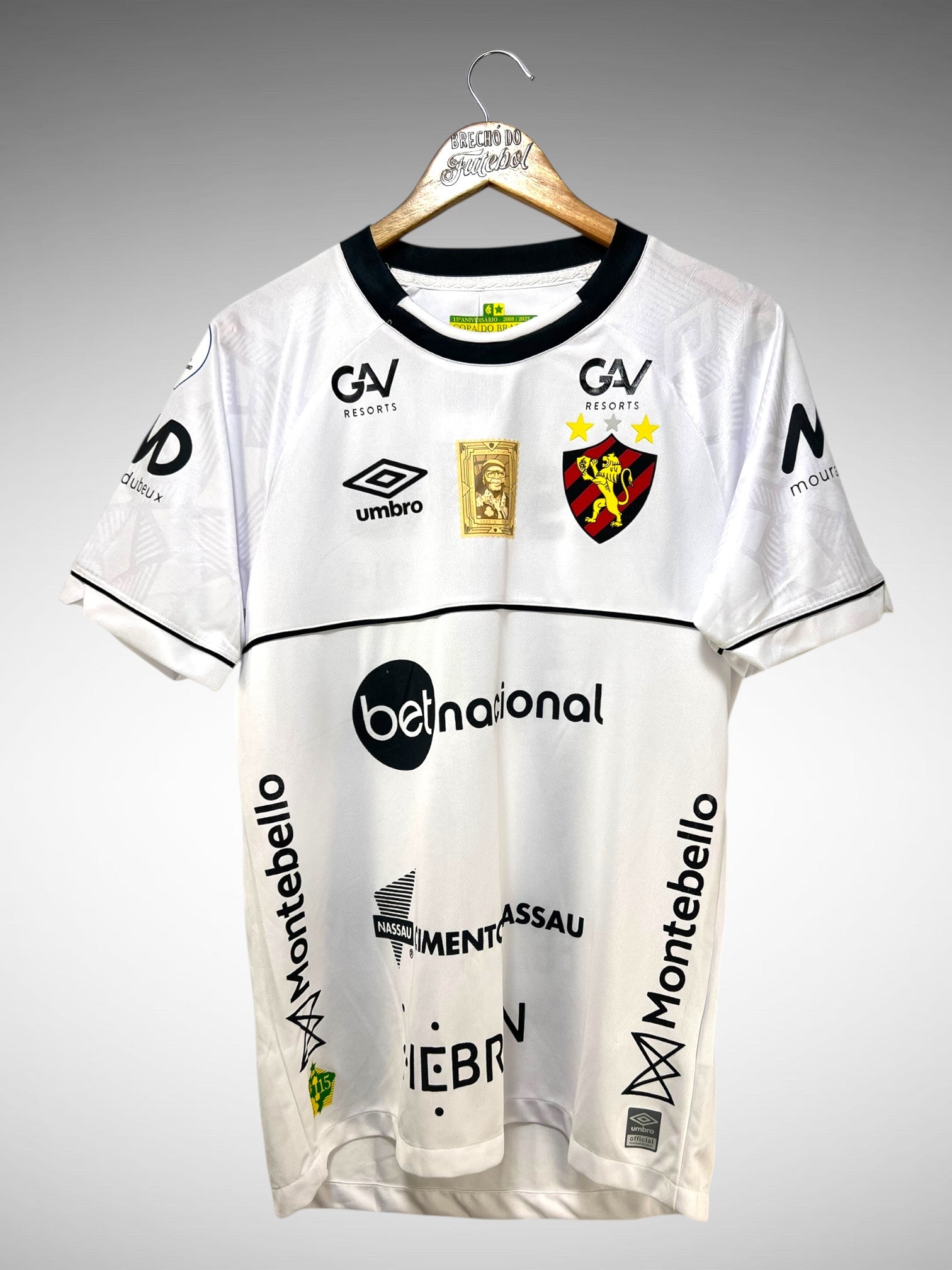 Sport Recife 2023 Segunda Camisa Tam M N 77 Peglow.