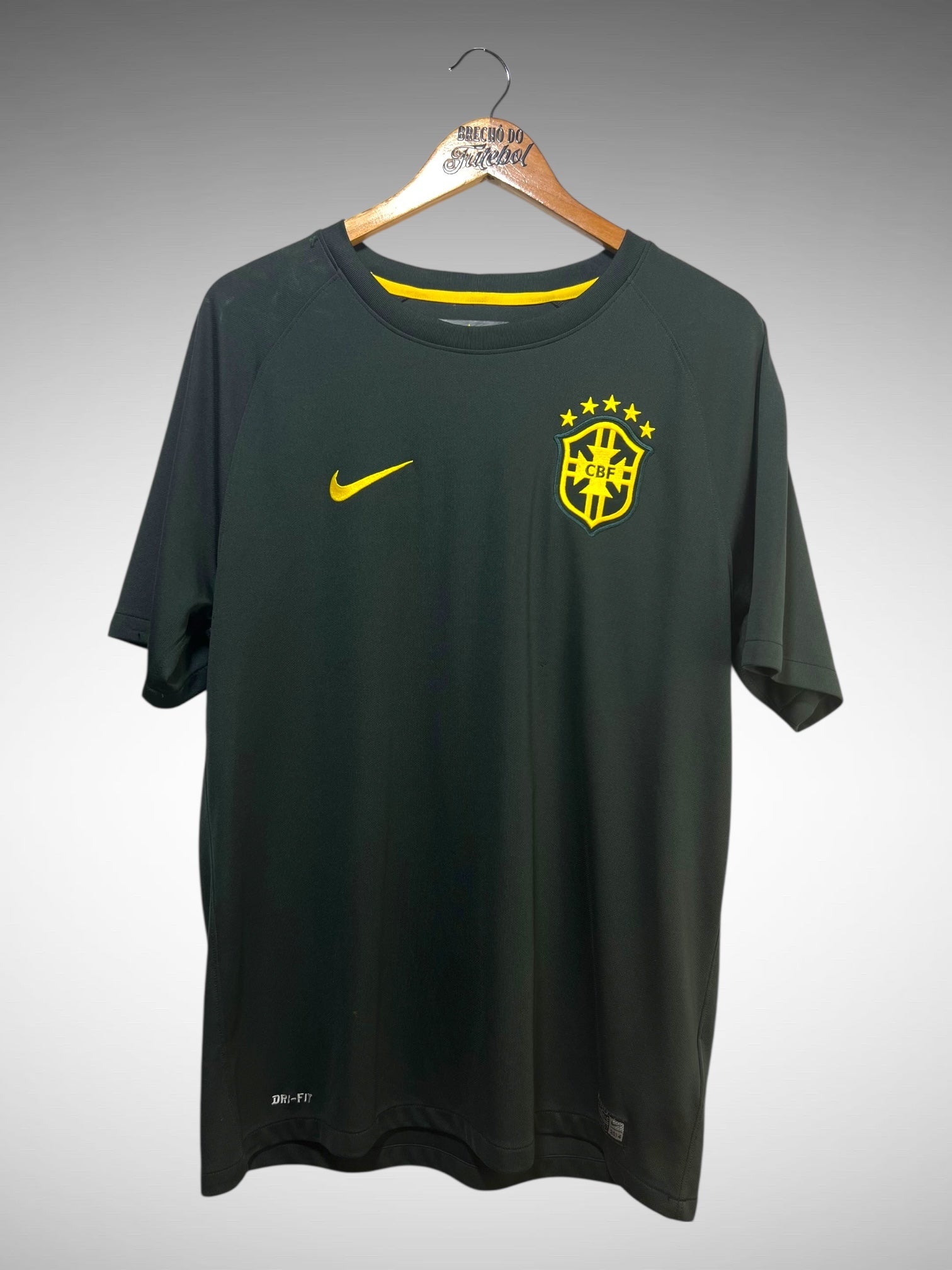 Brasil 2014 Camisa De Treino Tam G N 89.