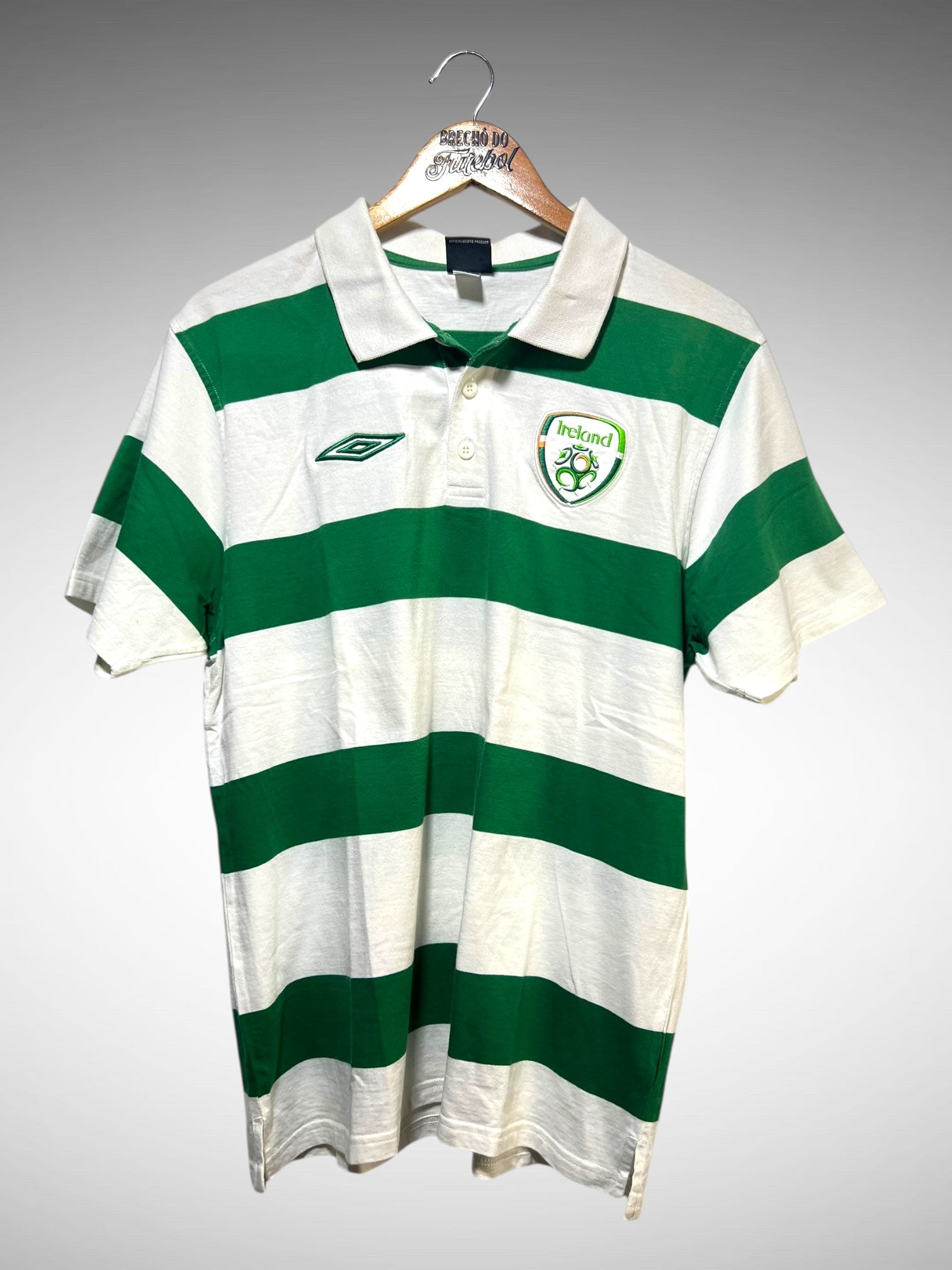 Irlanda Camisa De Viagem Tam G.