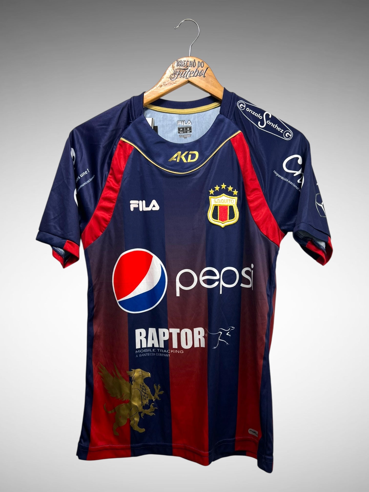 Deportivo Quito 2012 Primeira Camisa Tam P Nº 6 Espinosa.