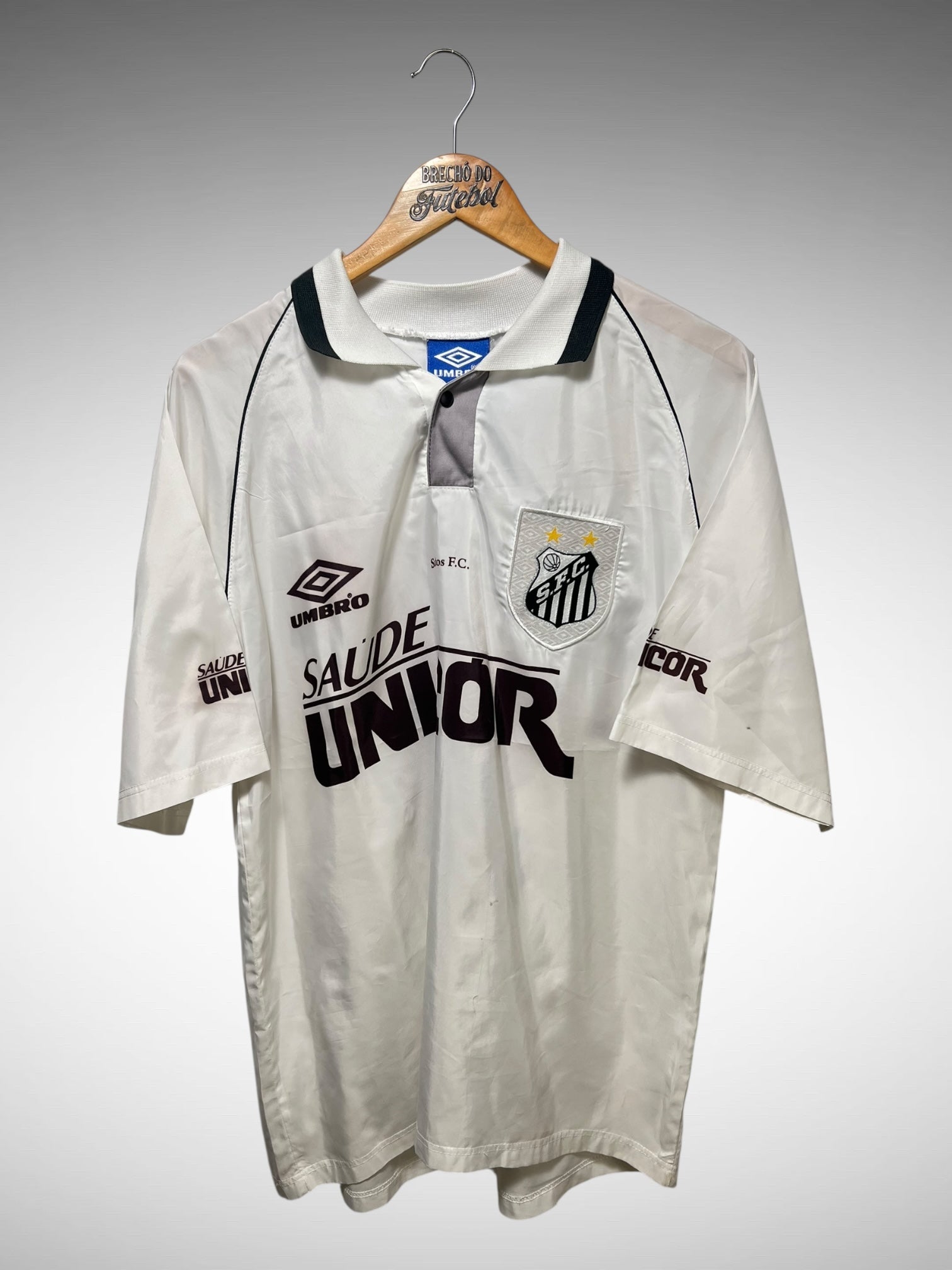 Santos 1997 Primeira Camisa Tam G N 9