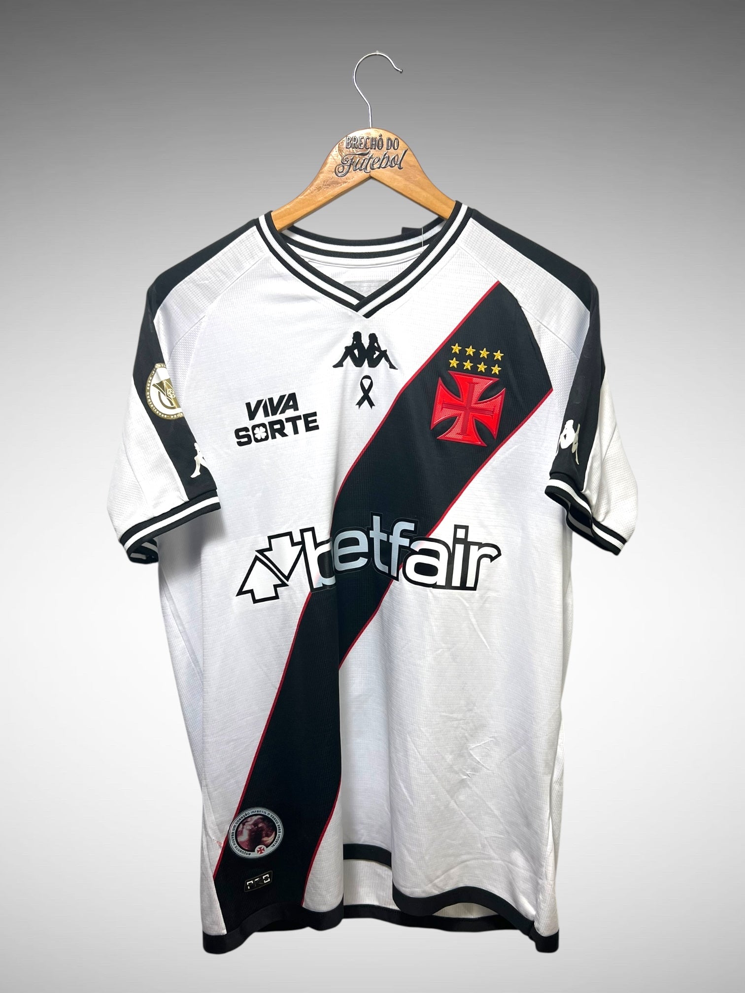 Vasco da Gama 2024 Segunda Camisa Tam G N 85 Mateus C.