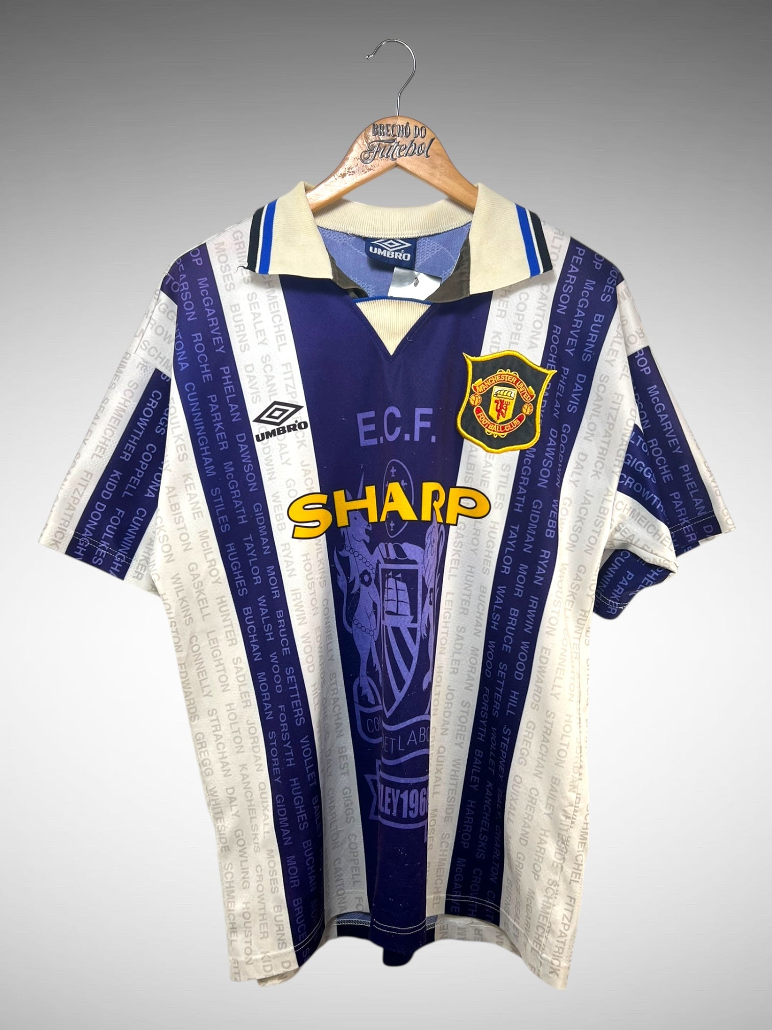 Manchester United 1994 Terceira Camisa Tam G.
