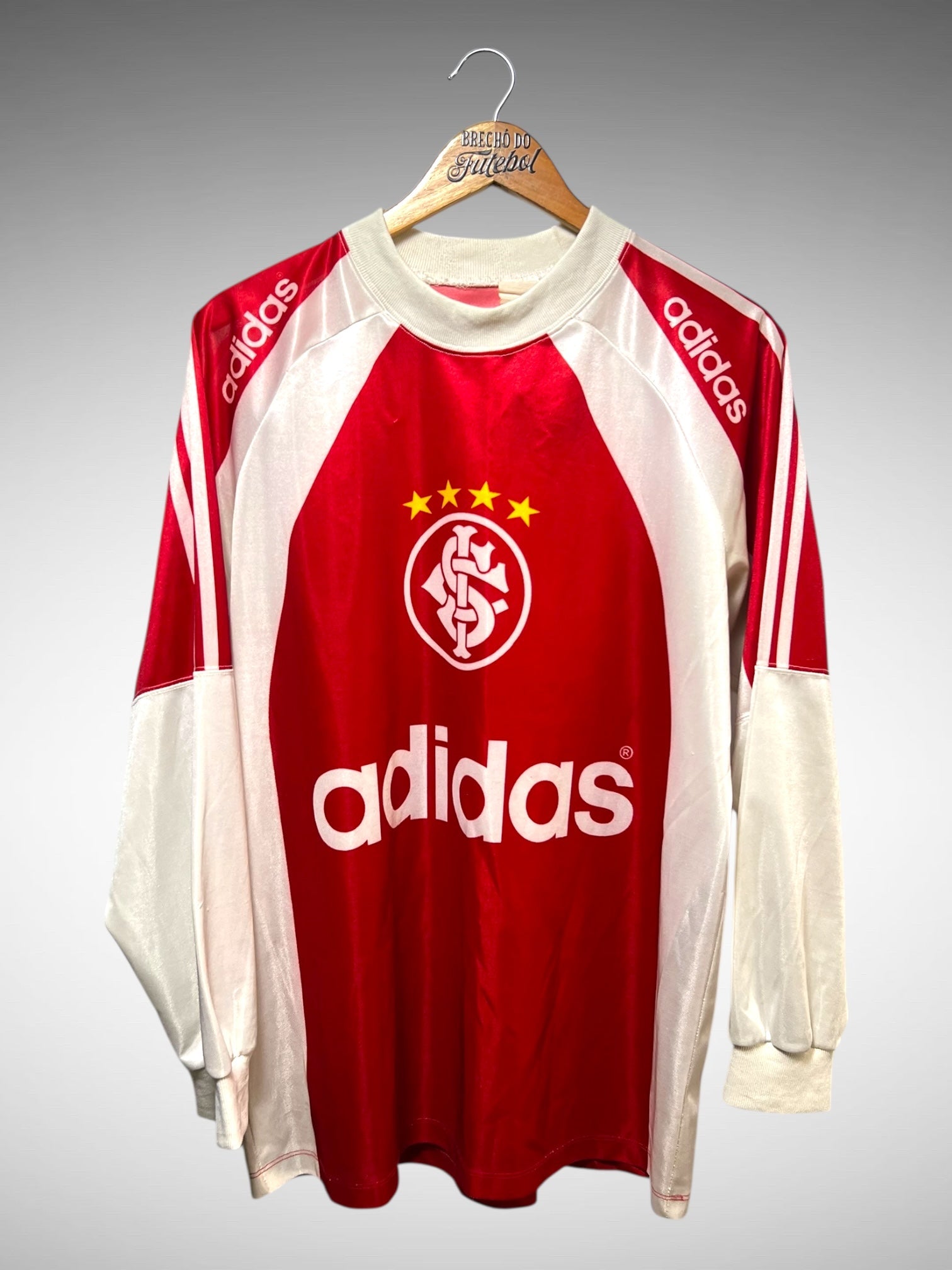 Internacional 1997 Camisa de Treino Tam G Mangas Longas.