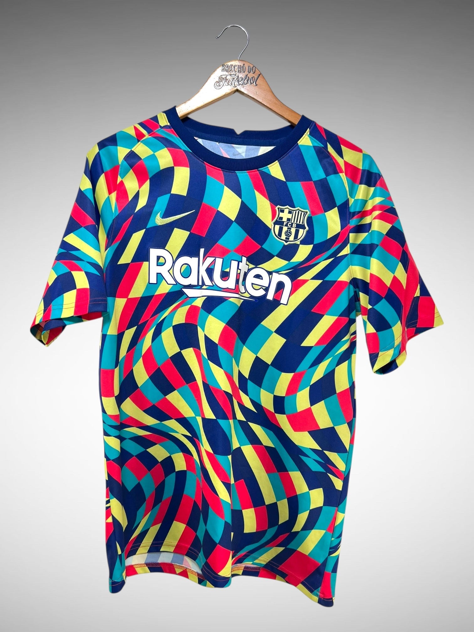 Barcelona 2020 Camisa de Aquecimento Tam G.