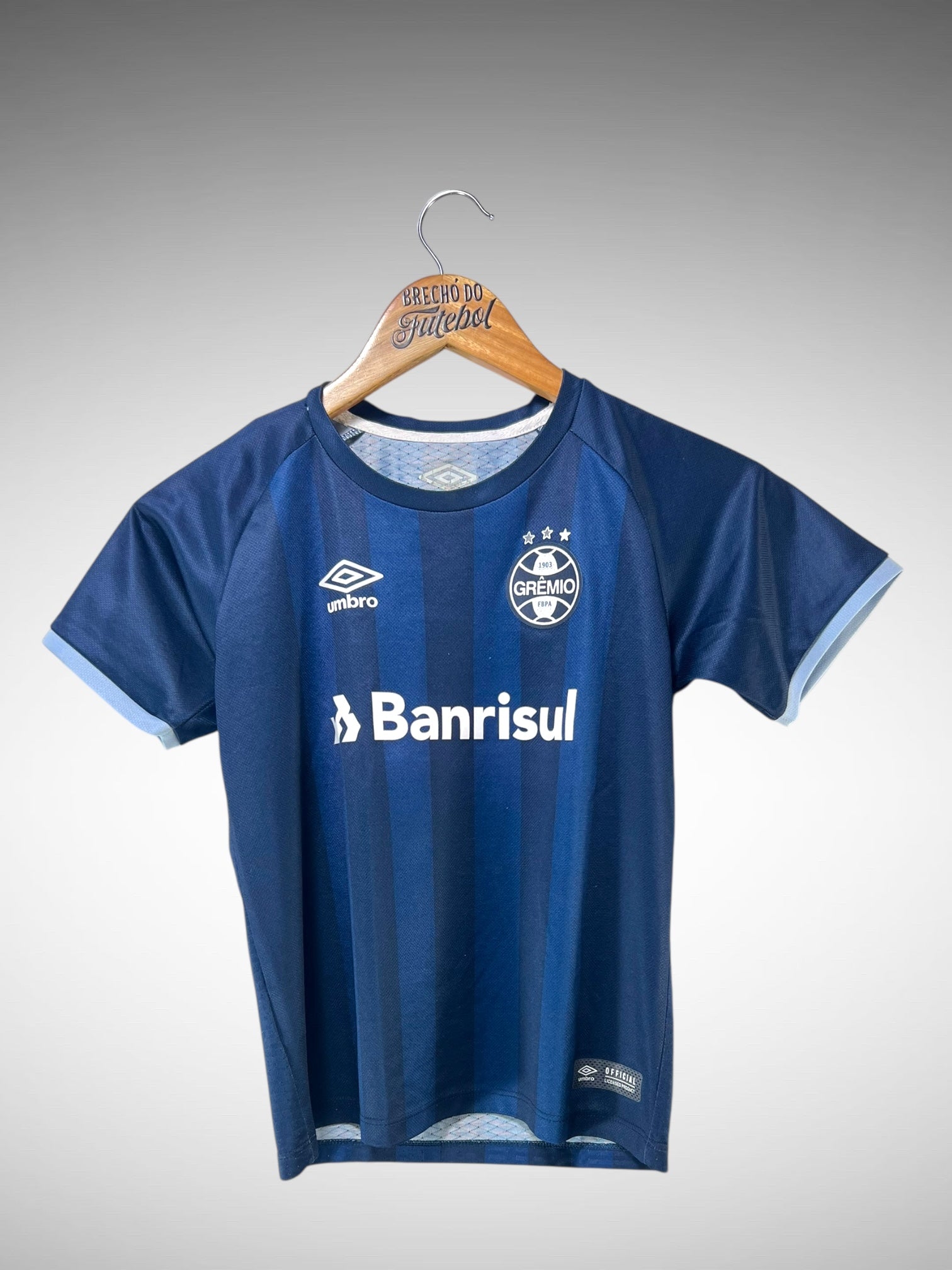 Grêmio 2017 Terceira Camisa Tam 10 Anos Infantil N 10.
