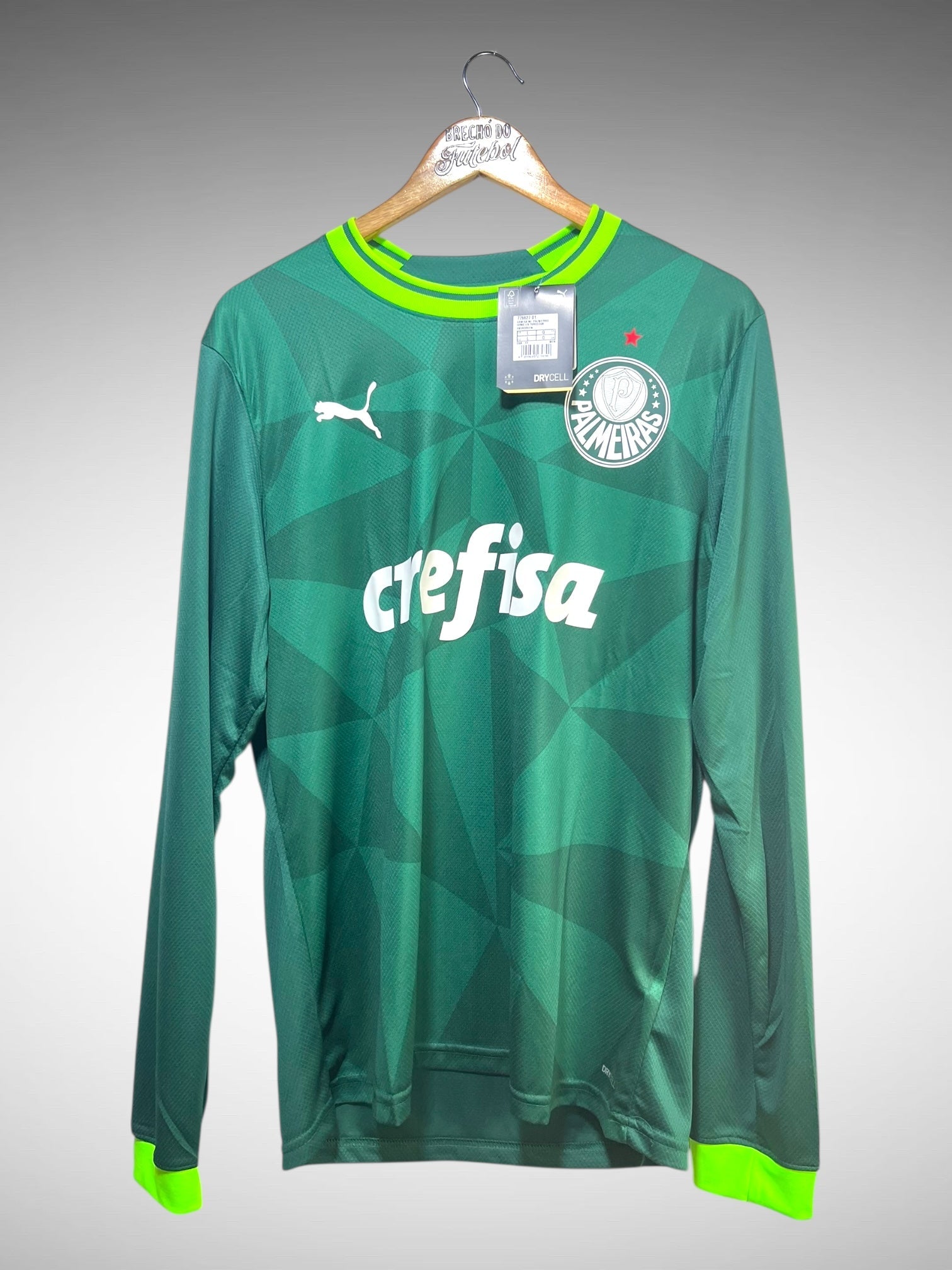 Palmeiras 2023 Primeira Camisa Tam G Mangas Longas.