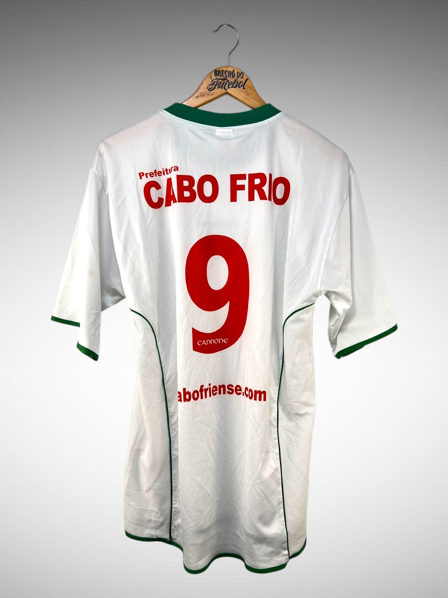 AD Cabofriense Primeira Camisa Tam GG N 9.
