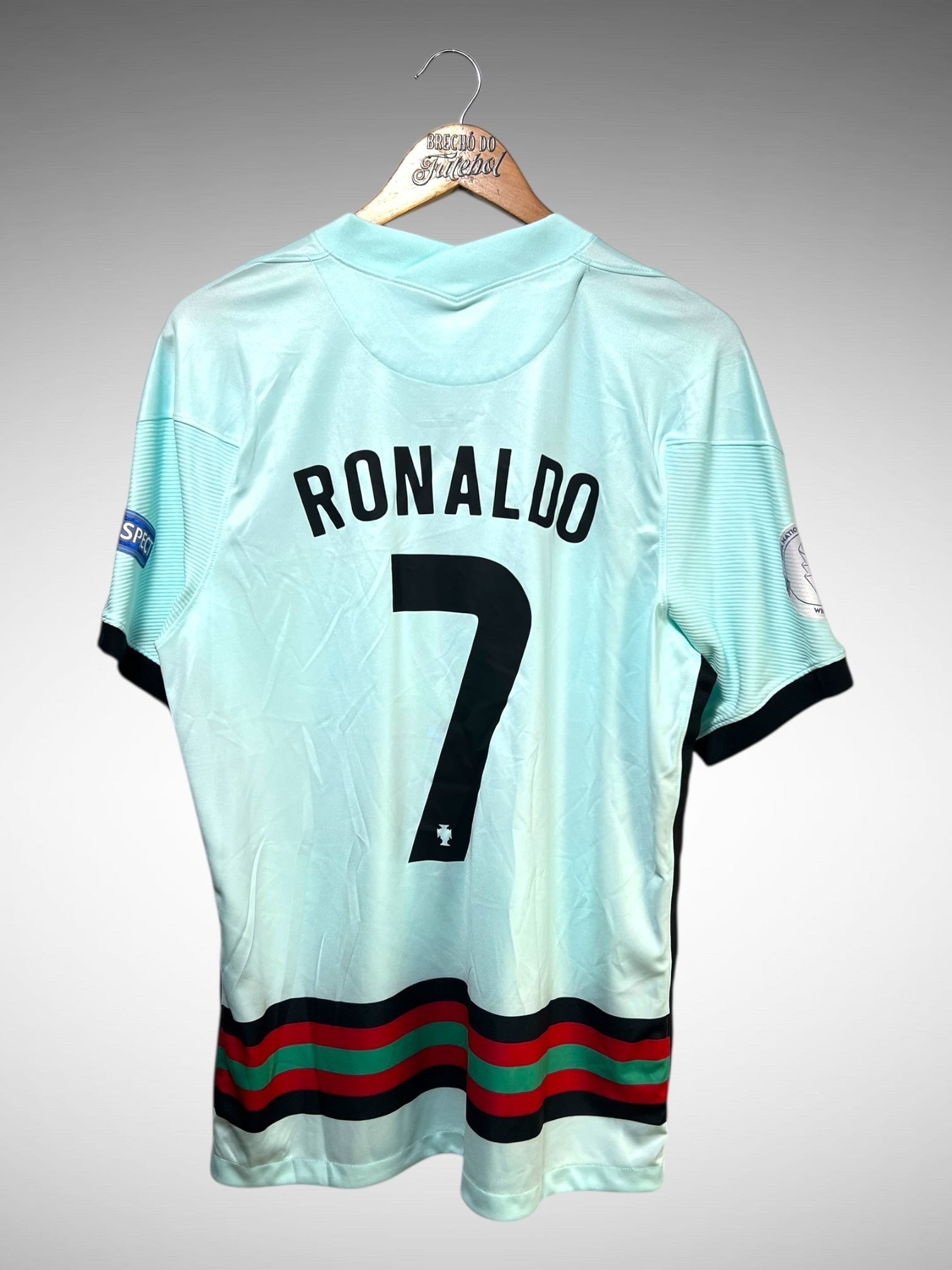 Portugal 2020 Segunda Camisa Tam G N 7 Ronaldo.
