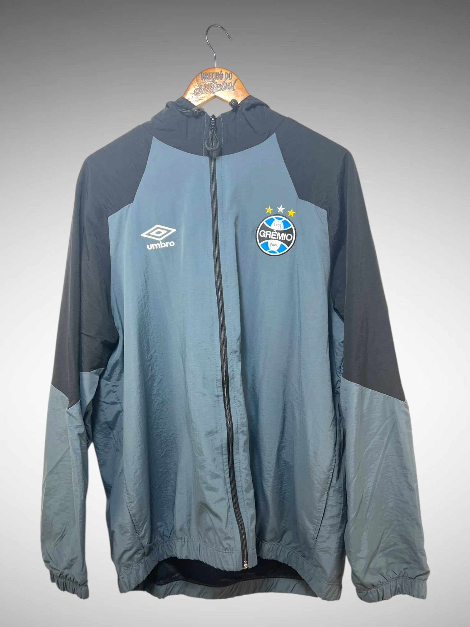 Grêmio 2023 Jaqueta Corta-Vento Tam GG.
