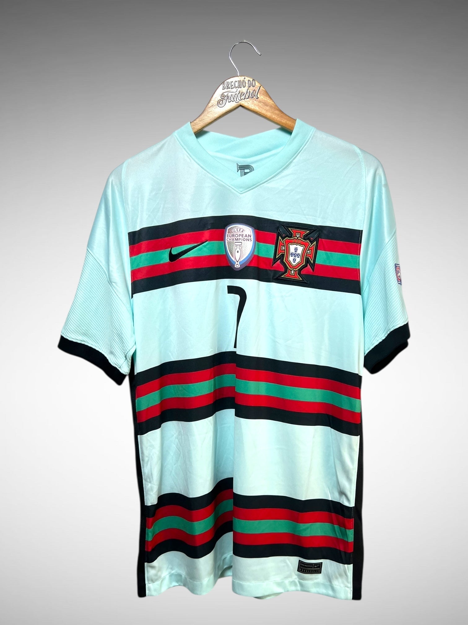 Portugal 2020 Segunda Camisa Tam G N 7 Ronaldo.