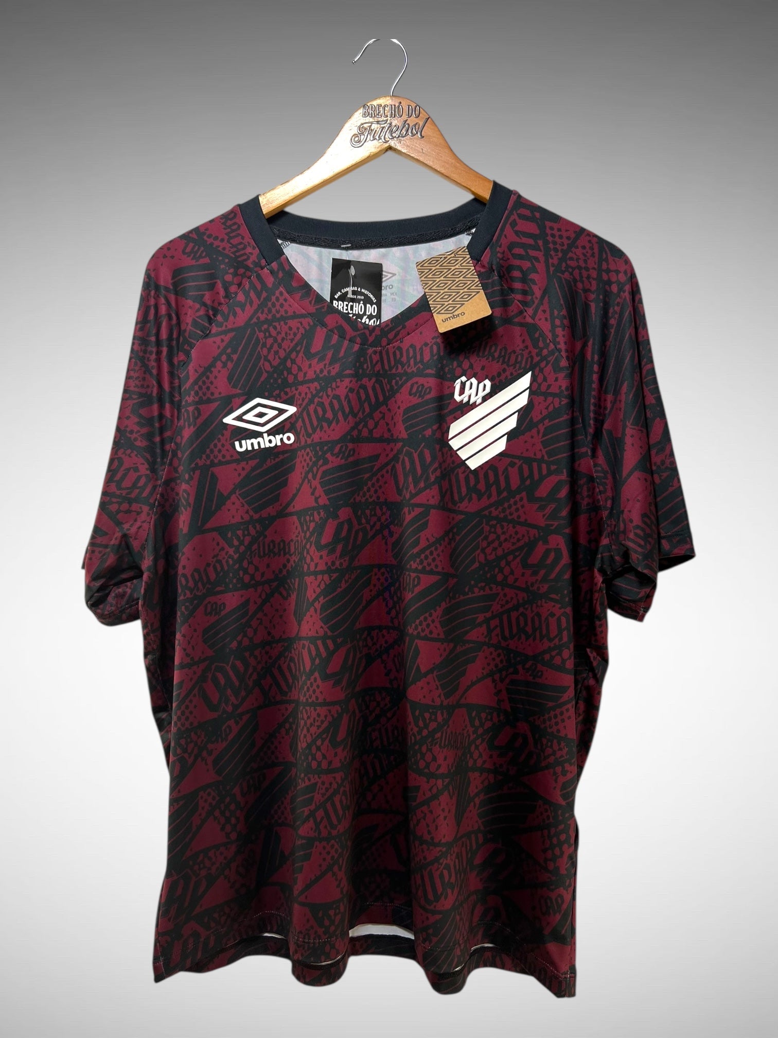 Athlético Paranaense 2025 Camisa Pré-Jogo Tam GG.