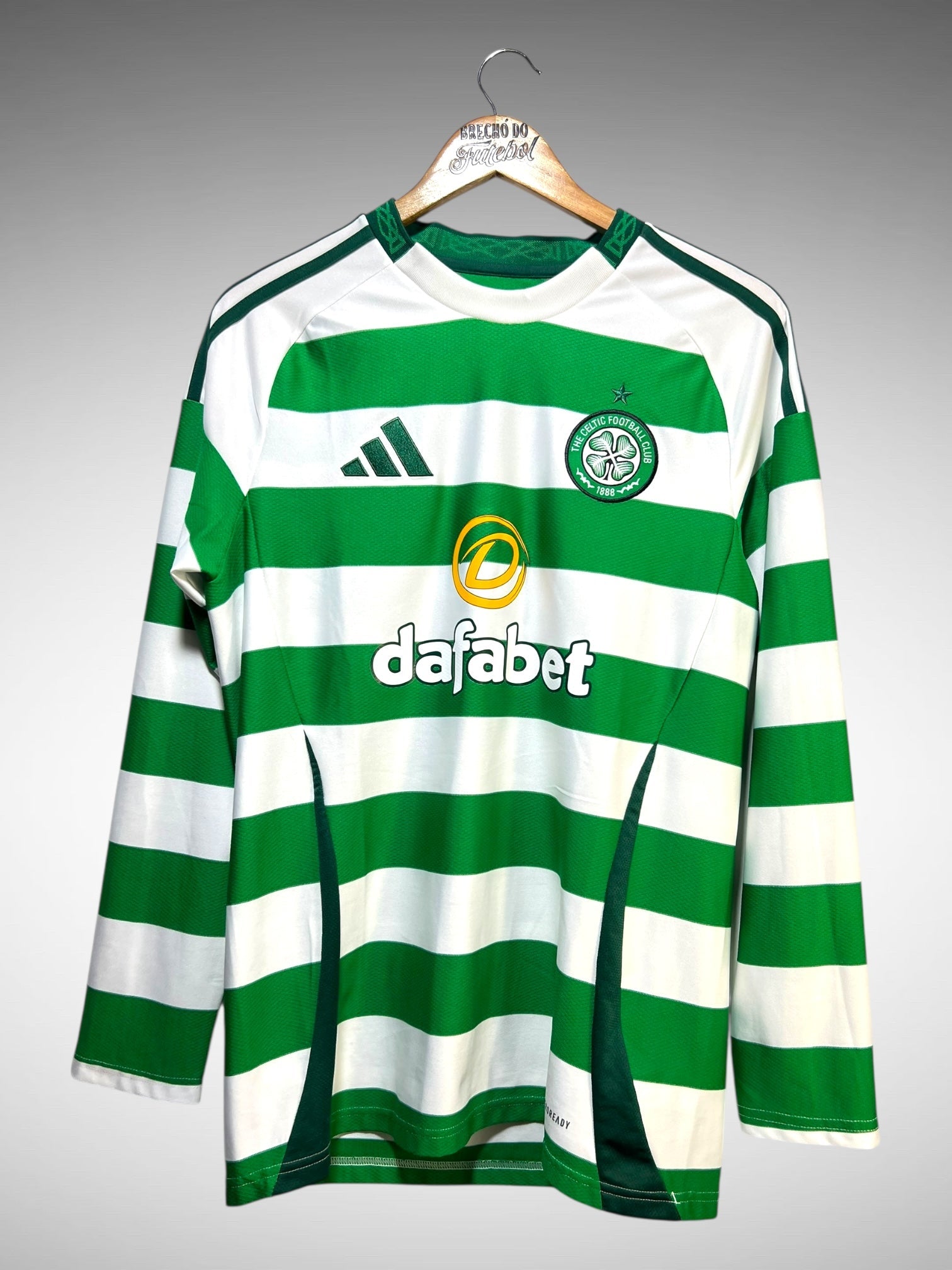 Celtic 2024 Primeira Camisa Tam M Mangas Longas.