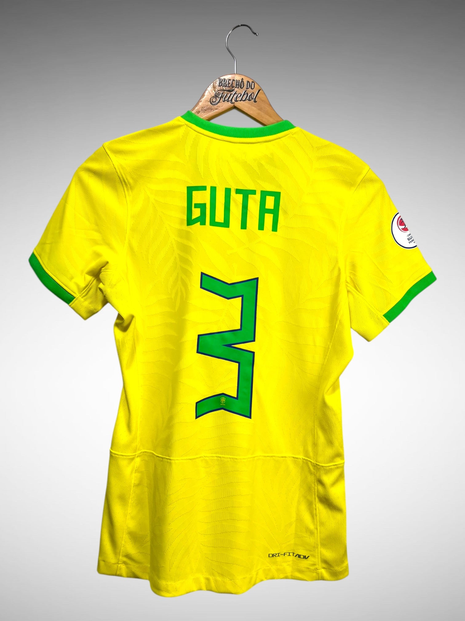 Brasil 2023 Primeira Camisa Tam P Feminino Nº 3 Guta.