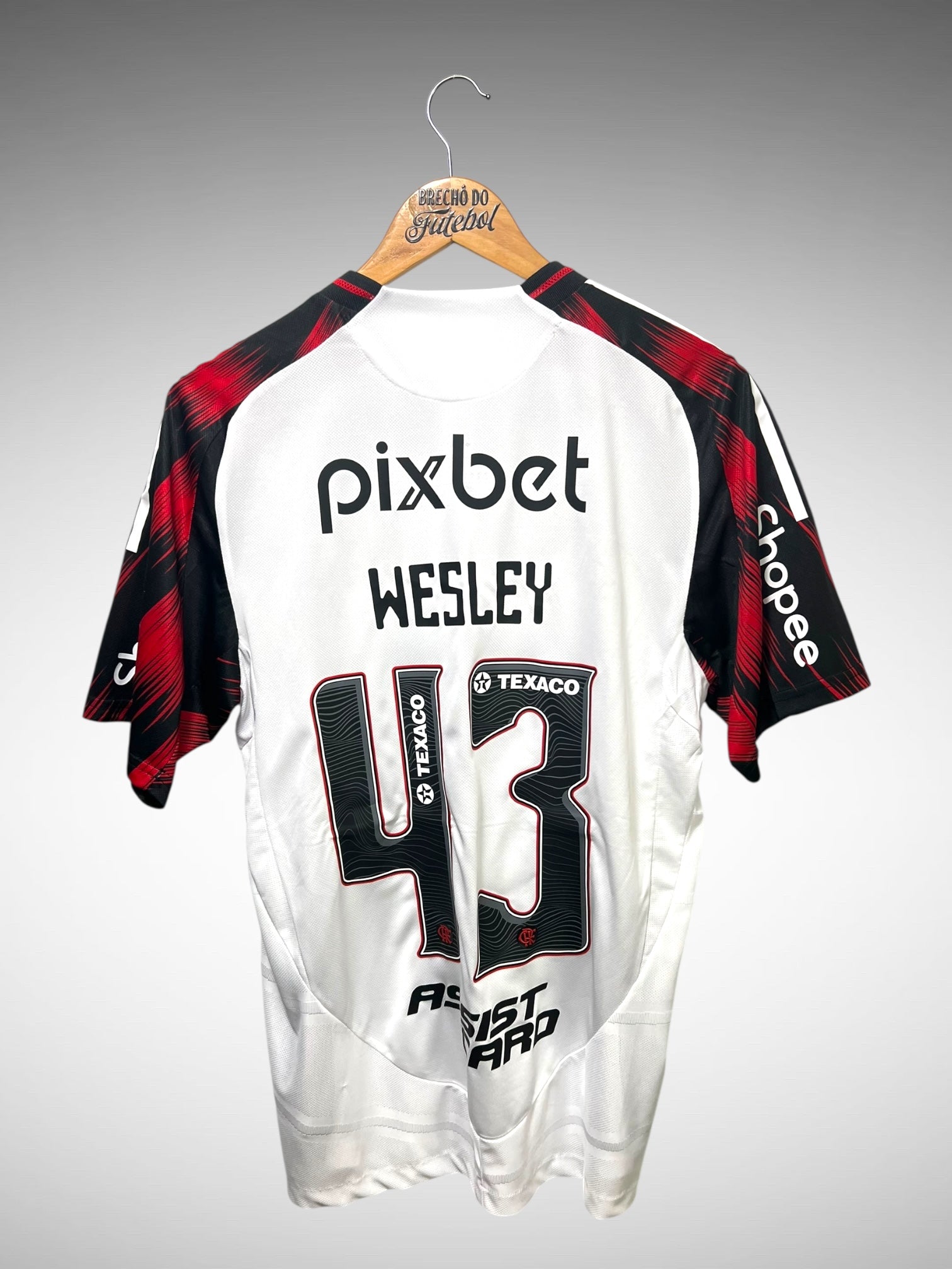 Flamengo 2025 Segunda Camisa Tam G N 43 Wesley.