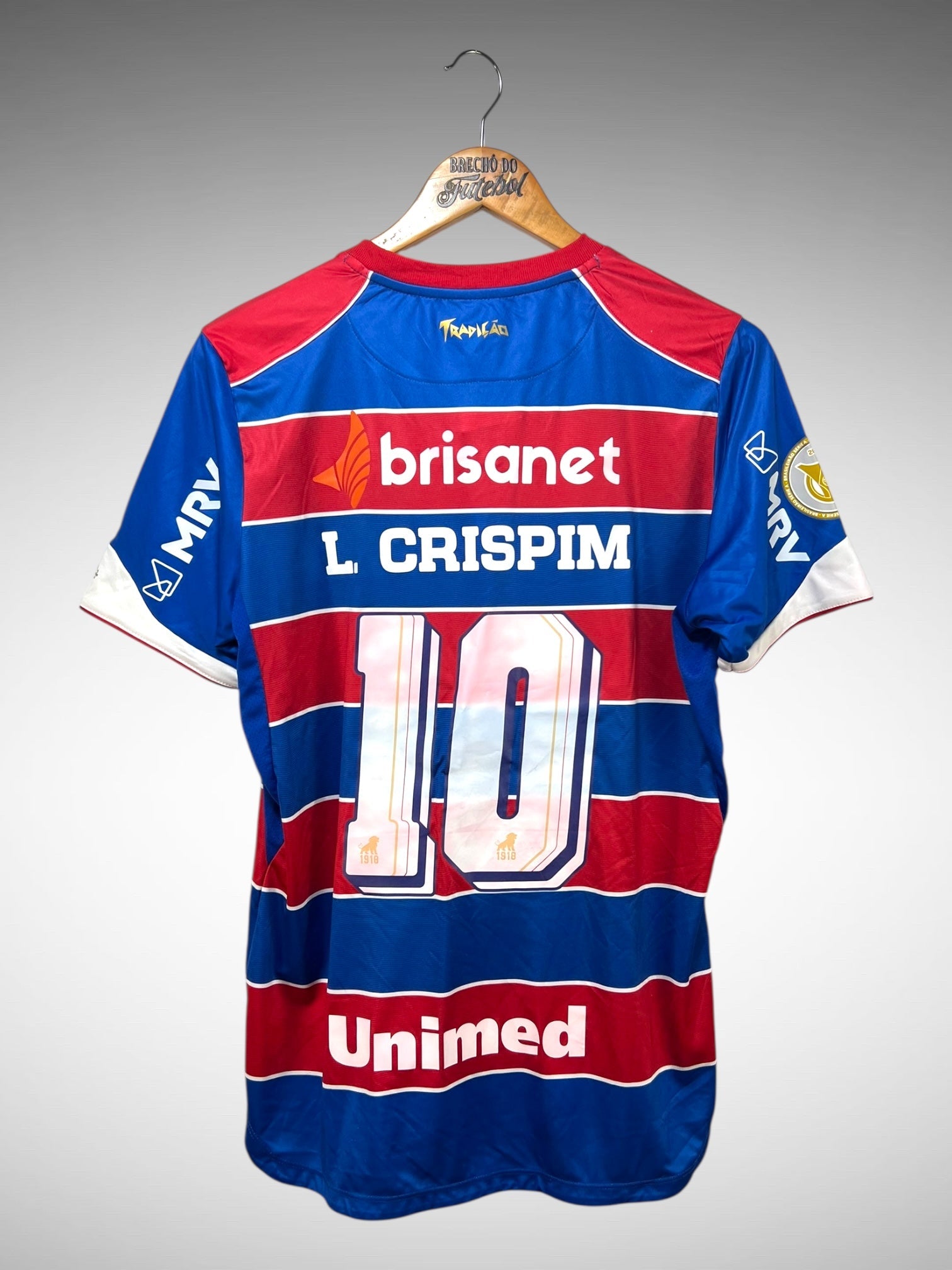 Fortaleza 2021 Primeira Camisa Tam M N 10 L. Crispim.