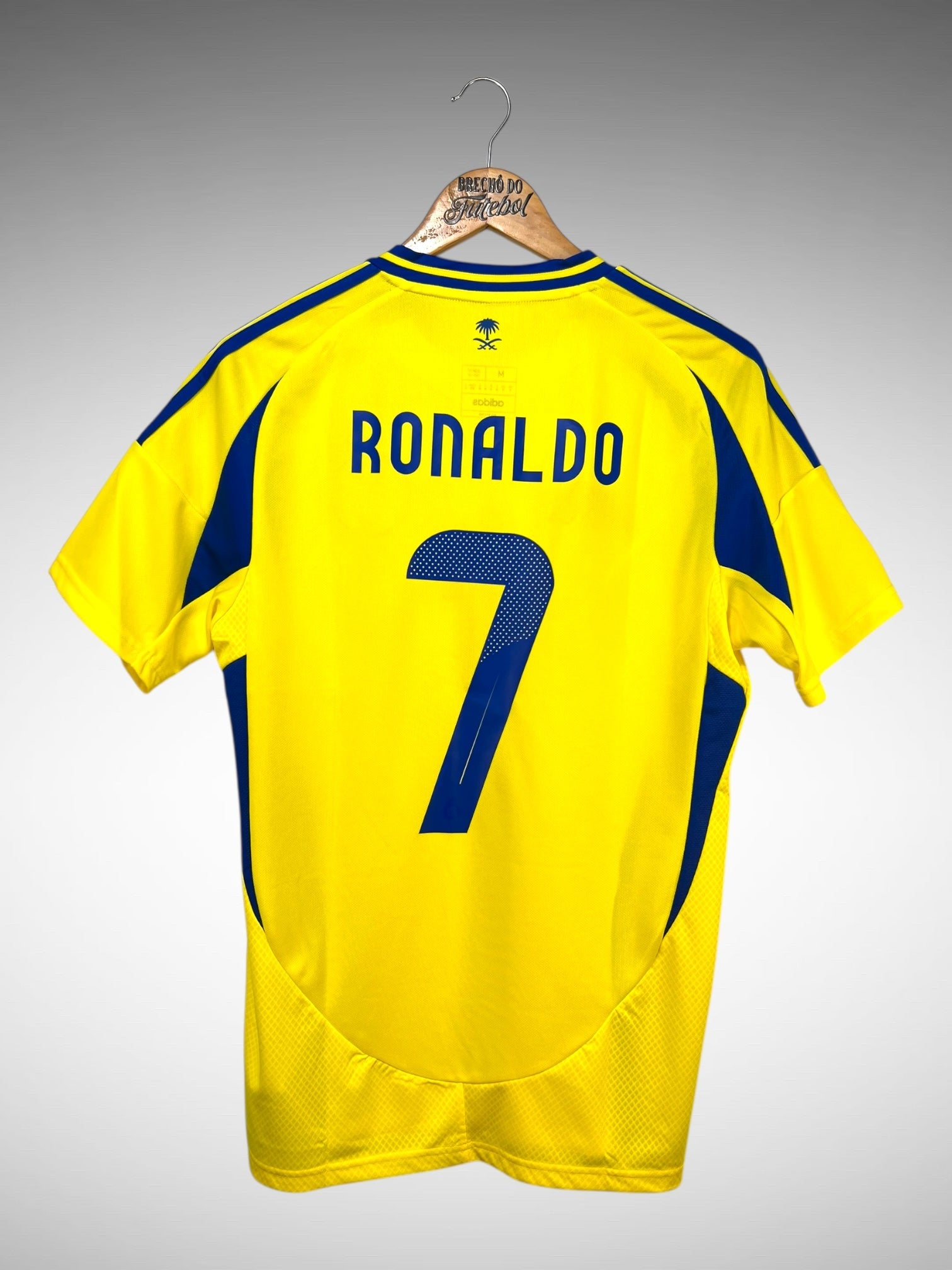 Al Nassr 2024 Primeira Camisa Tam M N 7 Ronaldo.