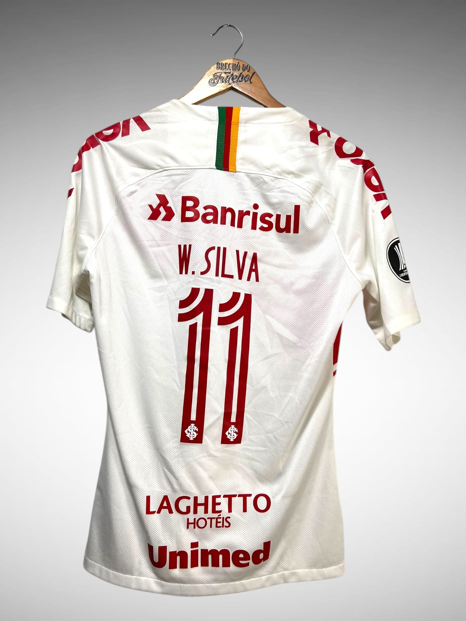 Internacional 2019 Segunda Camisa Tam M N 11 W. Silva.