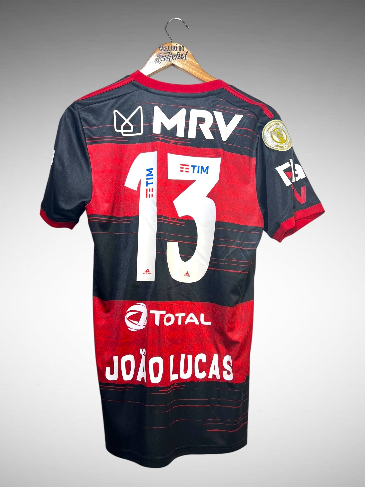 Flamengo 2020 Primeira Camisa Tam P N 13 João Lucas.