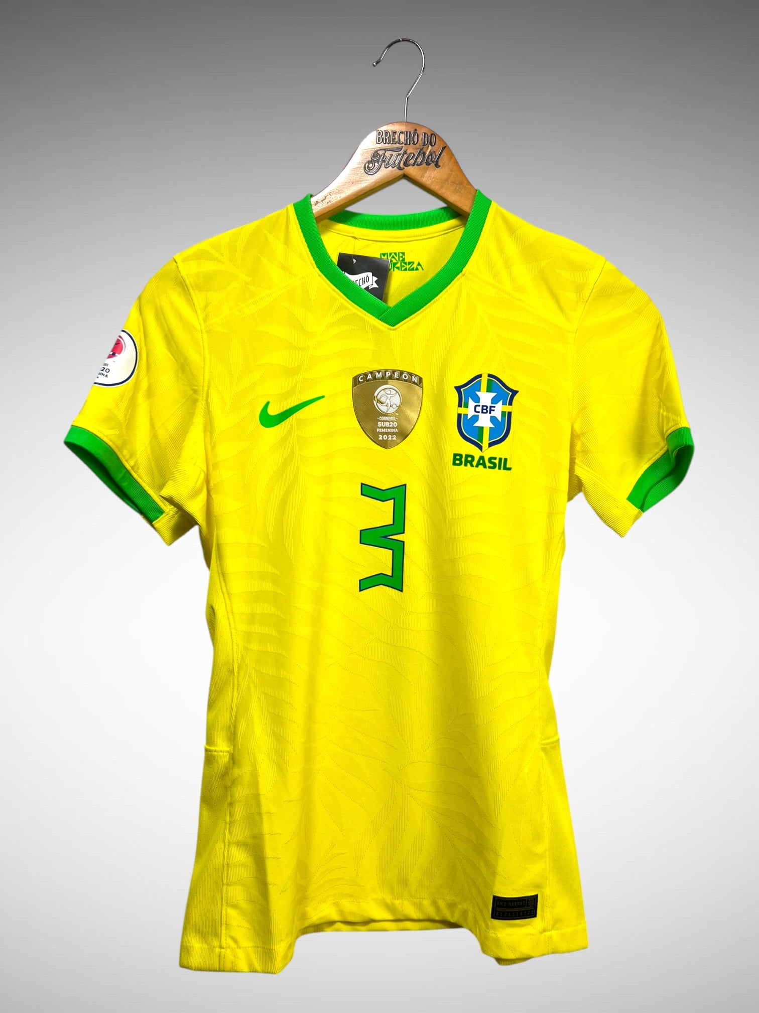 Brasil 2023 Primeira Camisa Tam P Feminino Nº 3 Guta.