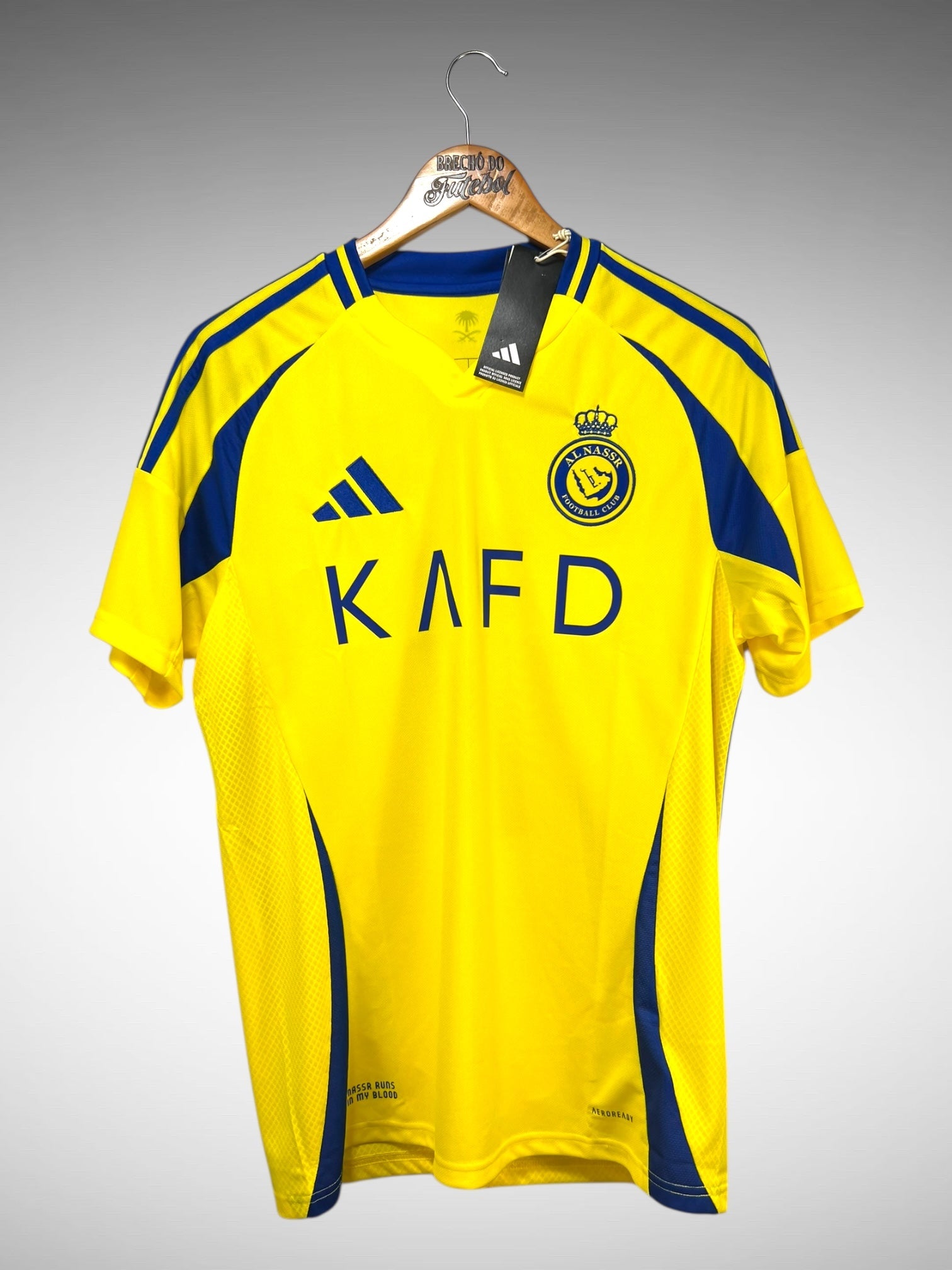 Al Nassr 2024 Primeira Camisa Tam M N 7 Ronaldo.