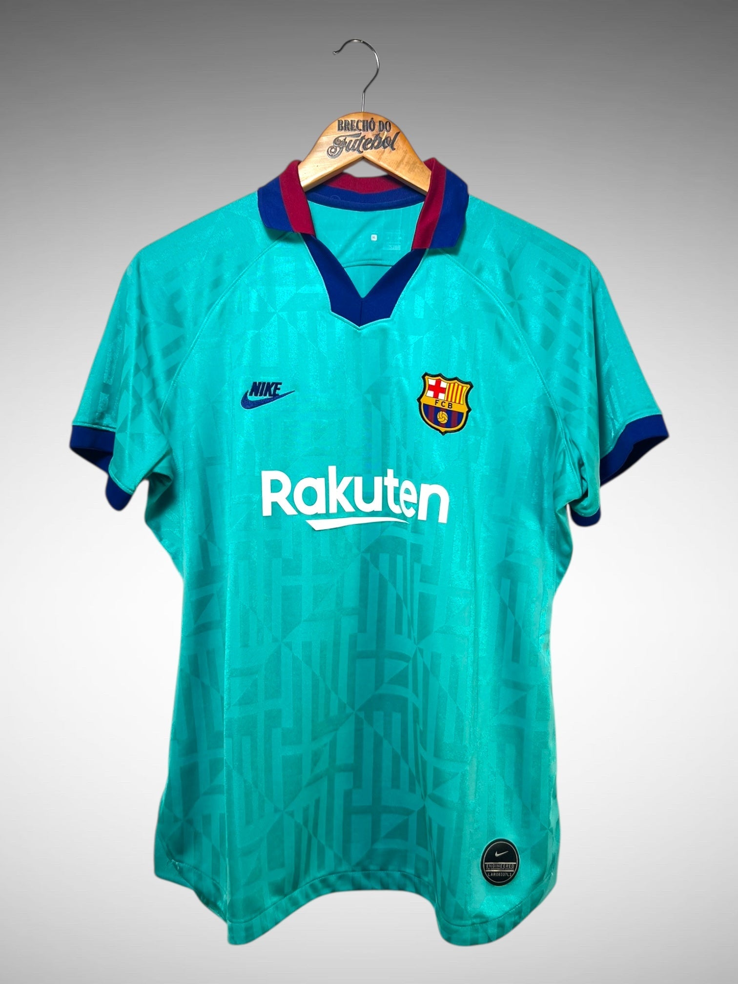 Barcelona 2019 Terceira Camisa Tam GG Feminino .