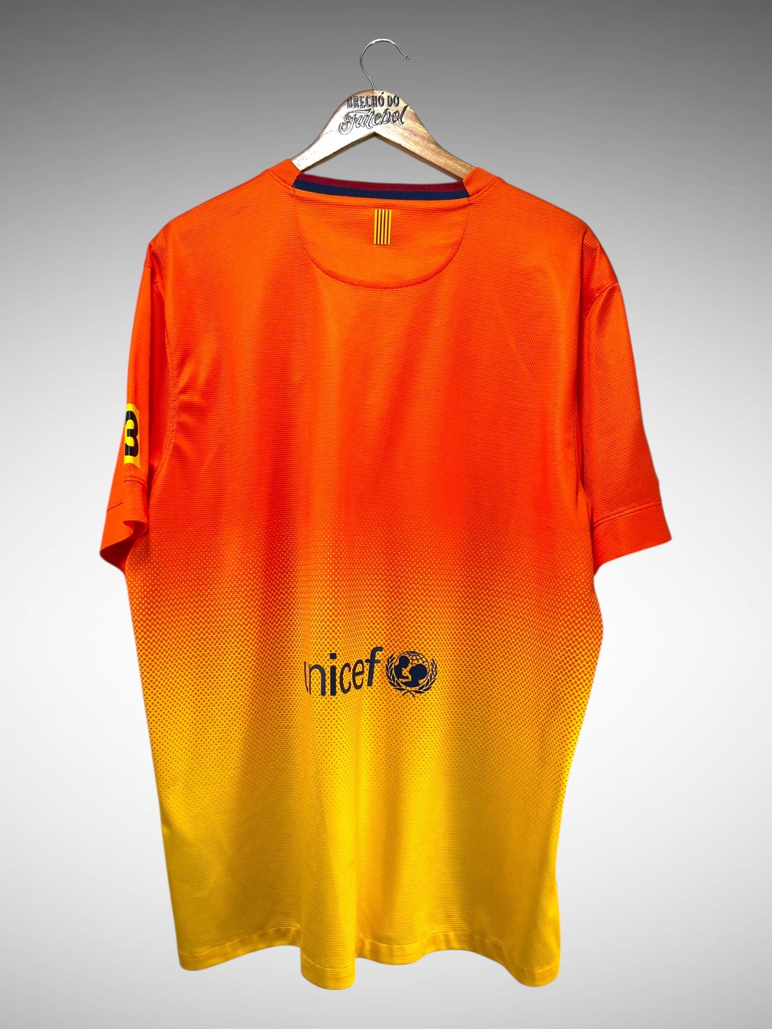 Barcelona 2012 Segunda Camisa Tam GG.