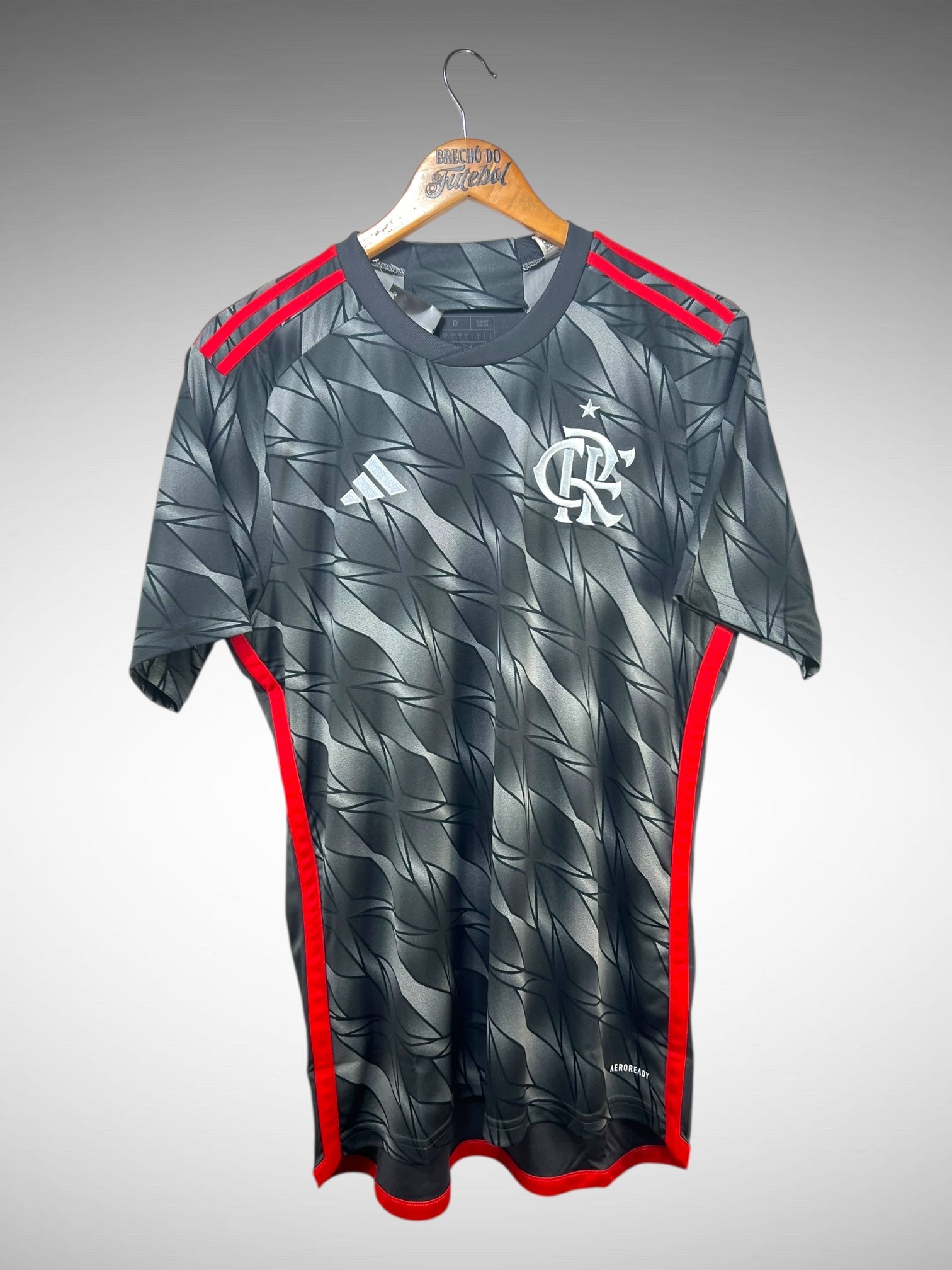 Flamengo 2024 Terceira Camisa Tam G N 27 B. Henrique.