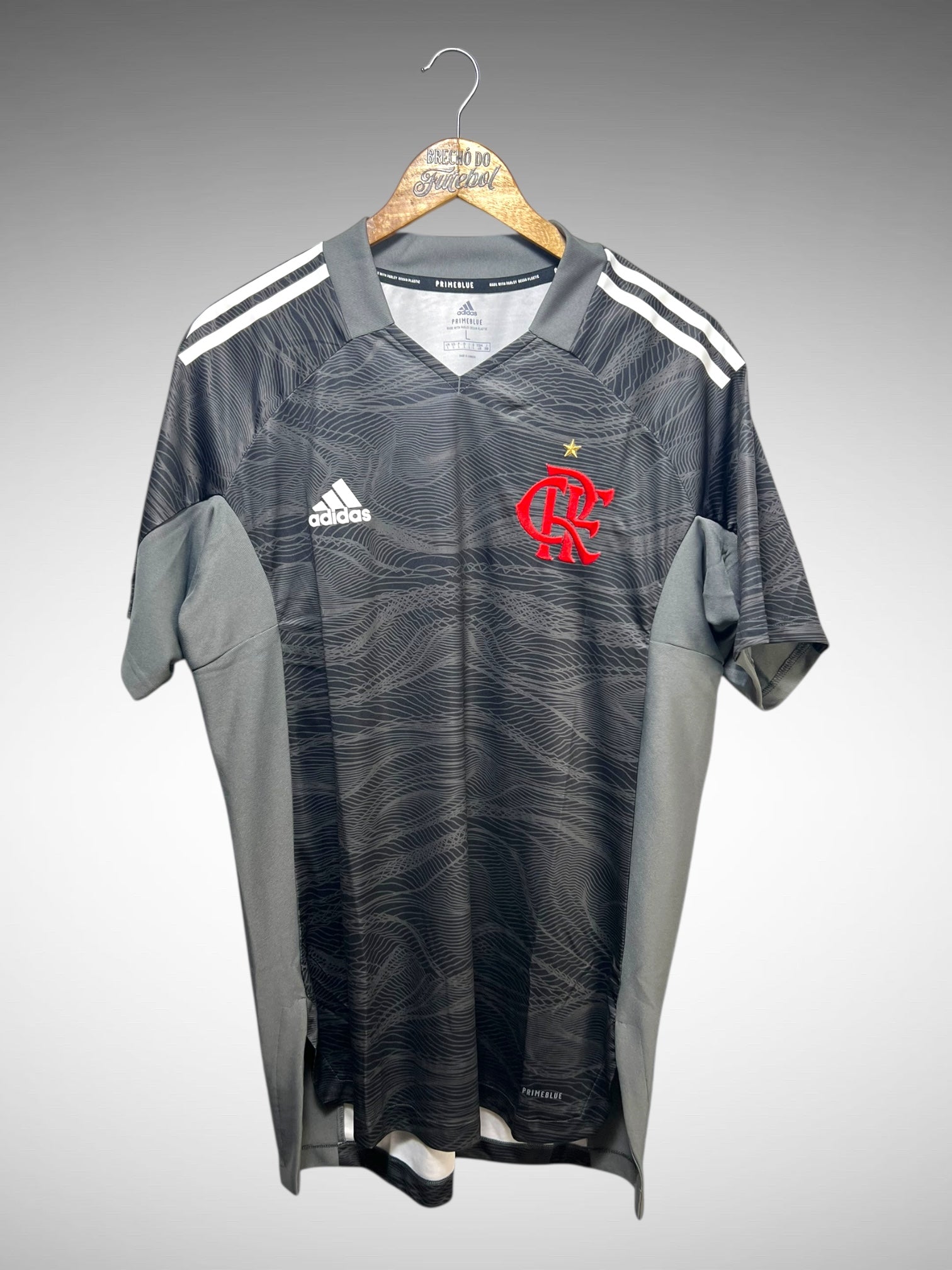 Flamengo 2021 Camisa De Goleiro Tam G.