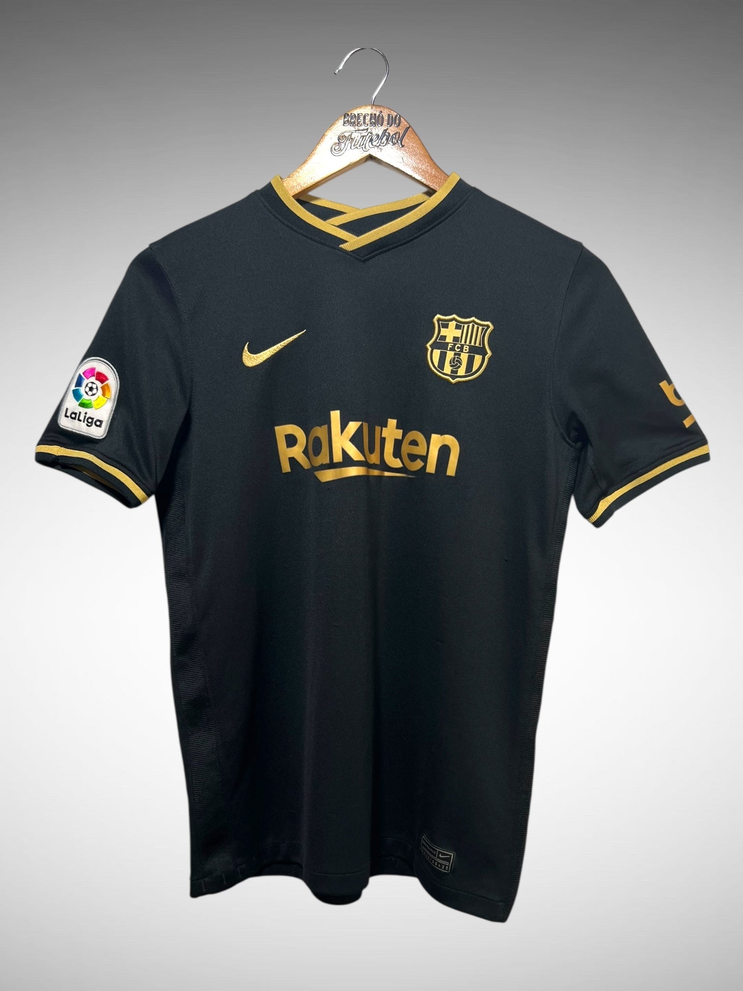 Barcelona 2020 Segunda Camisa Tam 12 Anos Infantil.