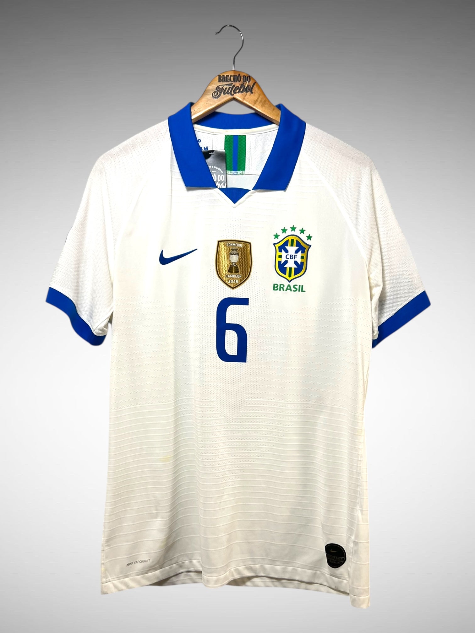 Brasil 2019 Segunda Camisa Tam G N 6 Felipe Luis.