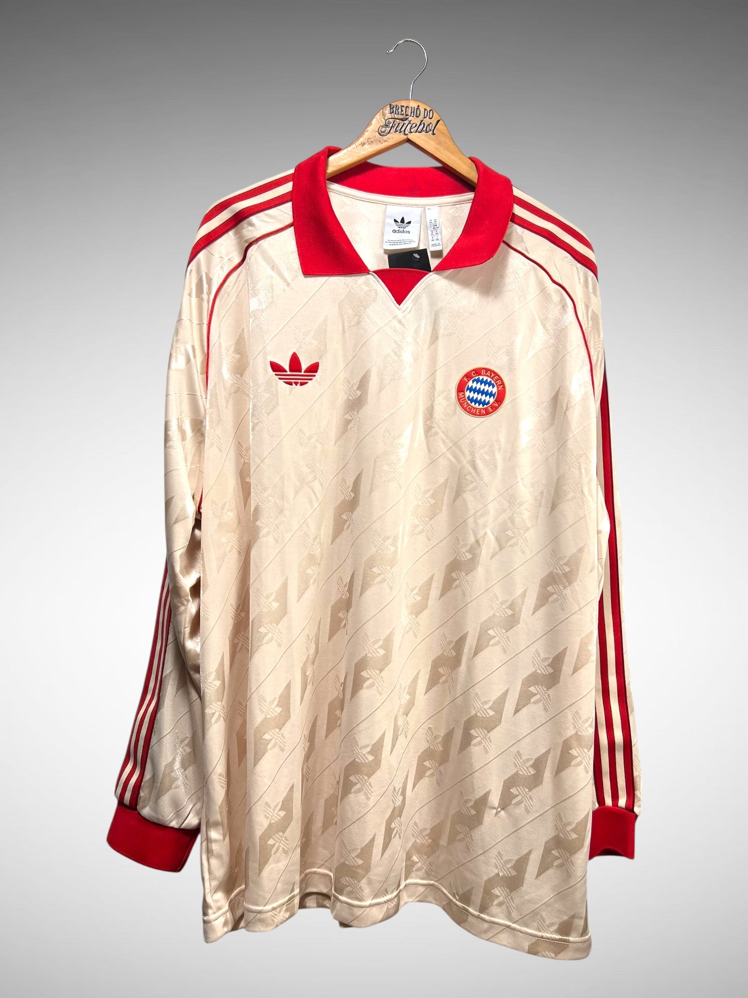 Bayern de Munique 2024 Camisa LFSTRL Tam 3G Mangas Longas.